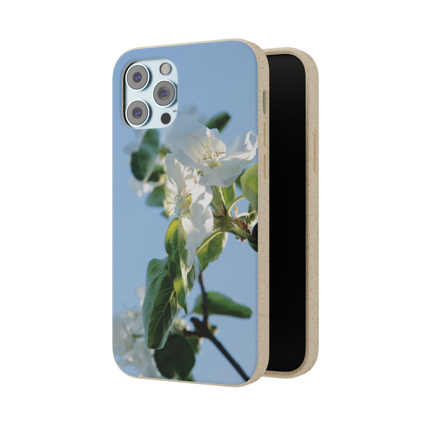 Eco-Friendly Biodegradable Phone Case ‚Apfelblüte‘/,Apple Blossom’ – Photo Design by Sarah Buhl – Magsafe® Compatible