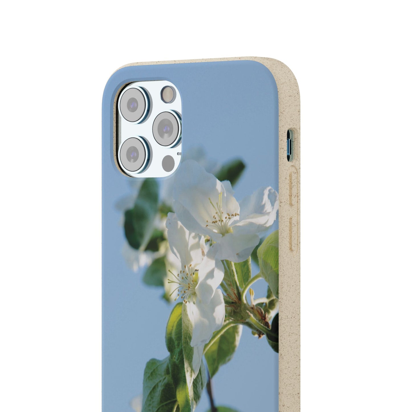 Eco-Friendly Biodegradable Phone Case ‚Apfelblüte‘/,Apple Blossom’ – Photo Design by Sarah Buhl – Magsafe® Compatible