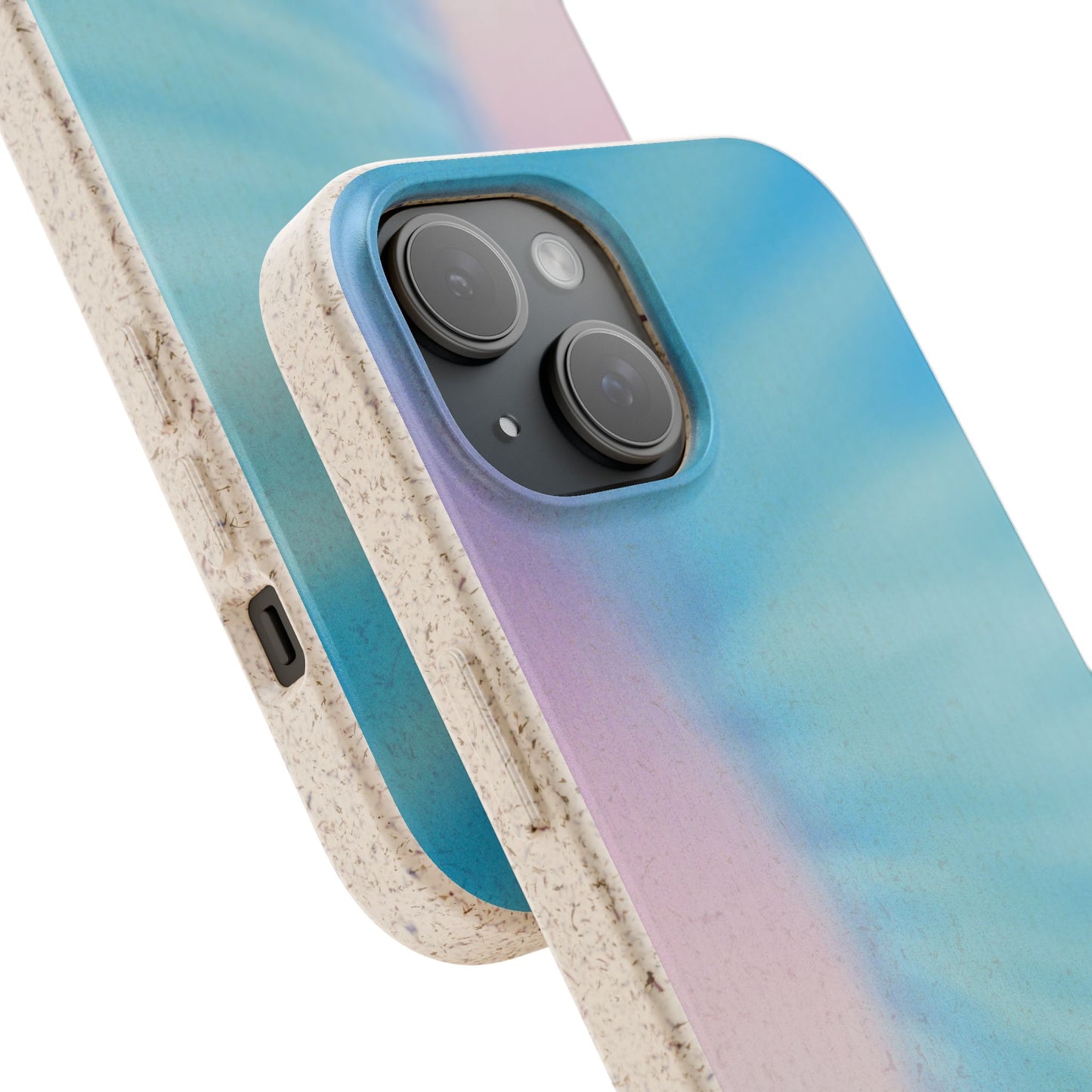 Biodegradable Phone Case „Splash!“ – Eco-Friendly Artistic Accessory with Photo Design by Sarah Buhl – Magsafe® Compatible