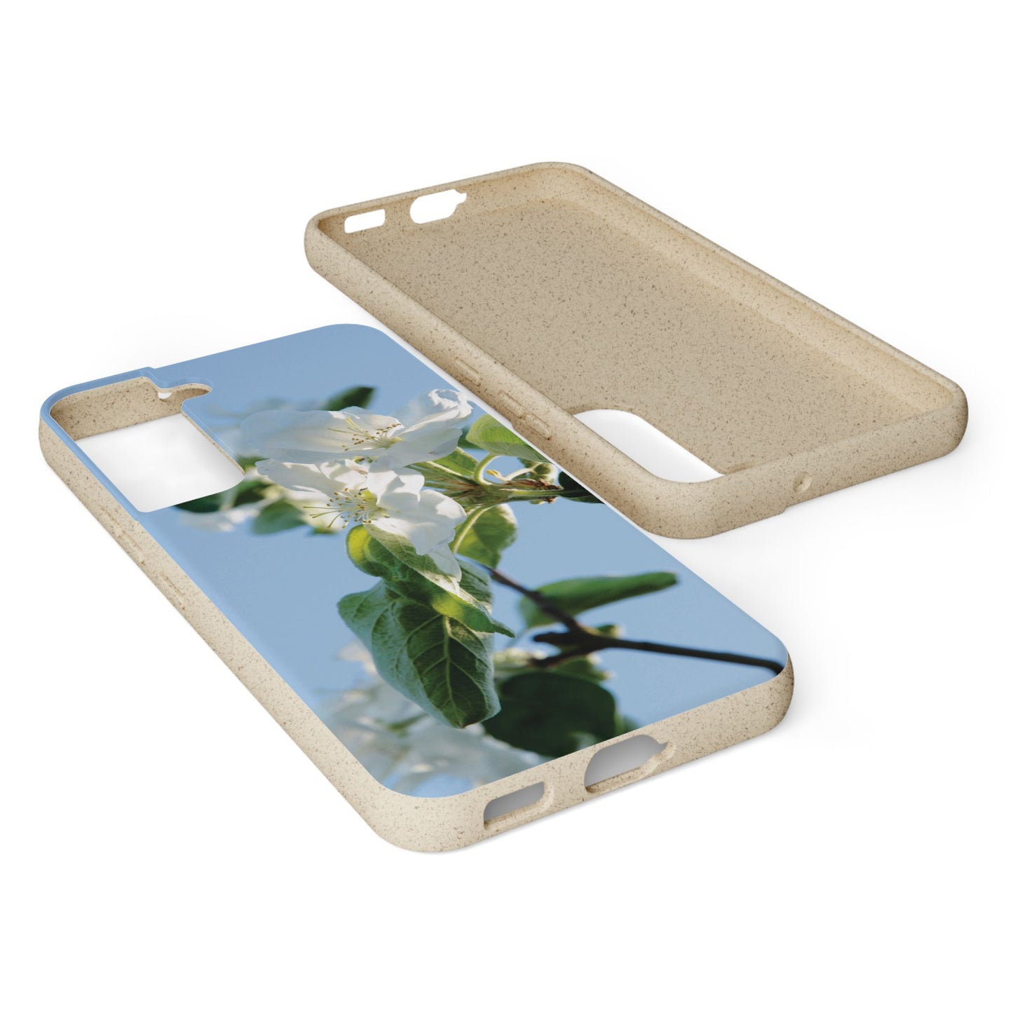 Eco-Friendly Biodegradable Phone Case ‚Apfelblüte‘/,Apple Blossom’ – Photo Design by Sarah Buhl – Magsafe® Compatible