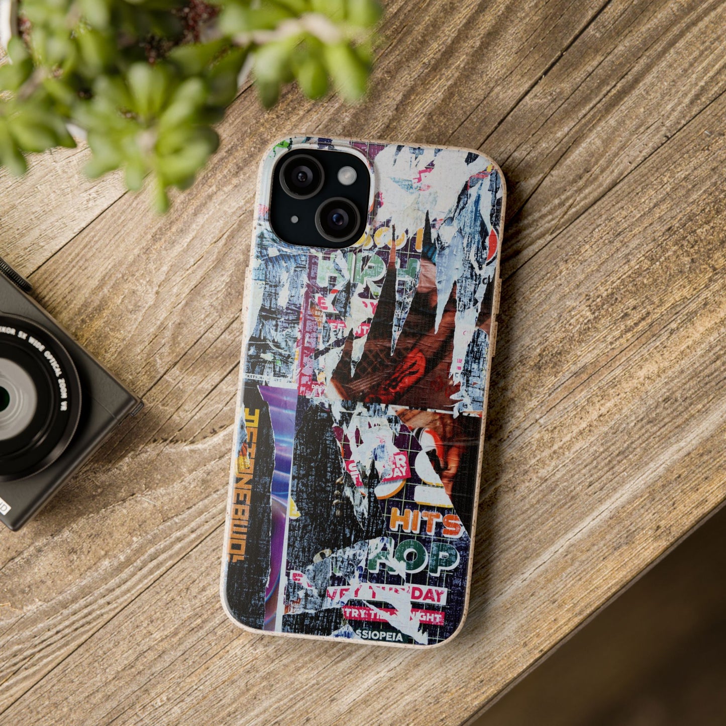 Biodegradable Phone Case - Eco Friendly Artistic Accessory with Photo Design „Berlin Wallpapers 1" by Sarah Buhl - Magsafe® Compatible