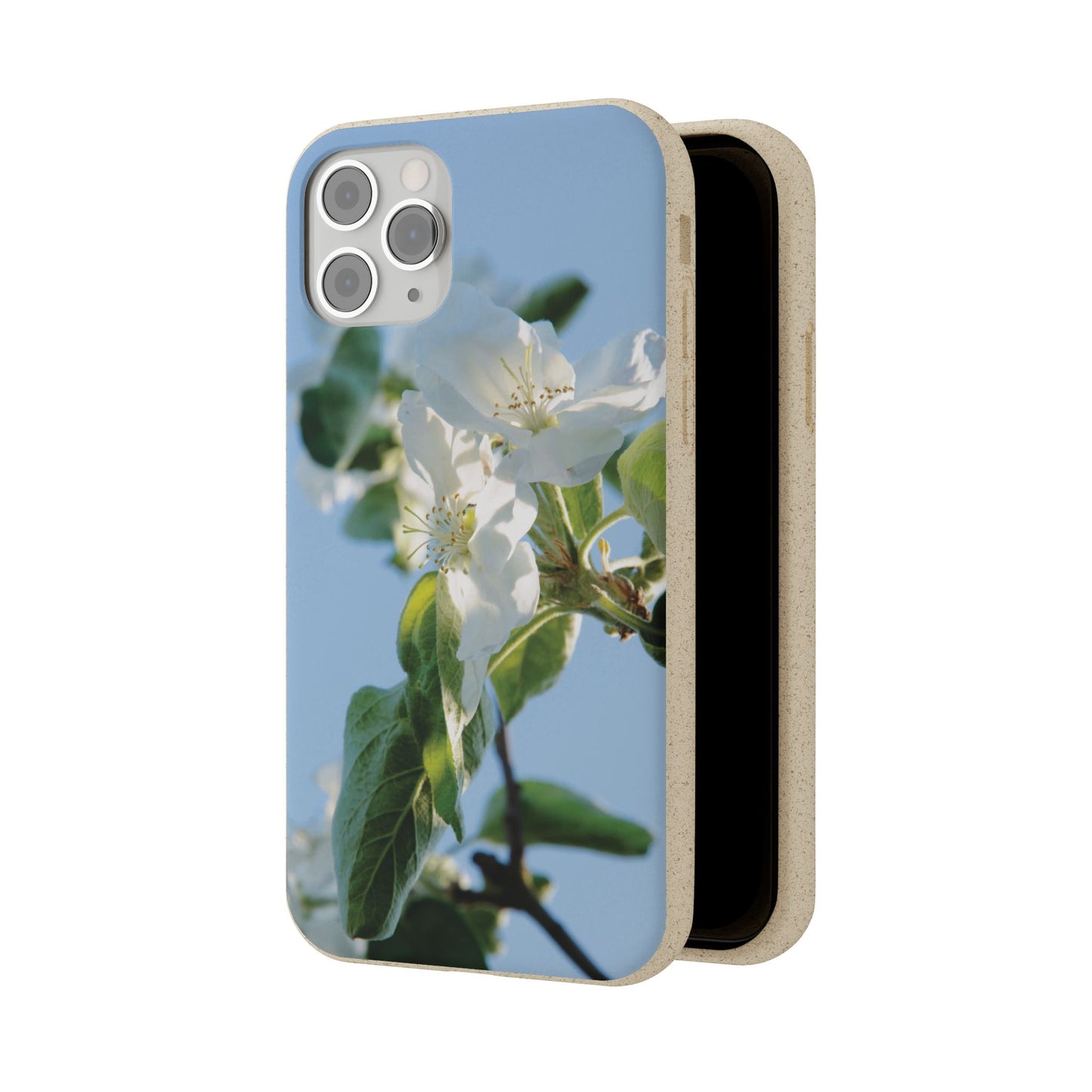 Eco-Friendly Biodegradable Phone Case ‚Apfelblüte‘/,Apple Blossom’ – Photo Design by Sarah Buhl – Magsafe® Compatible
