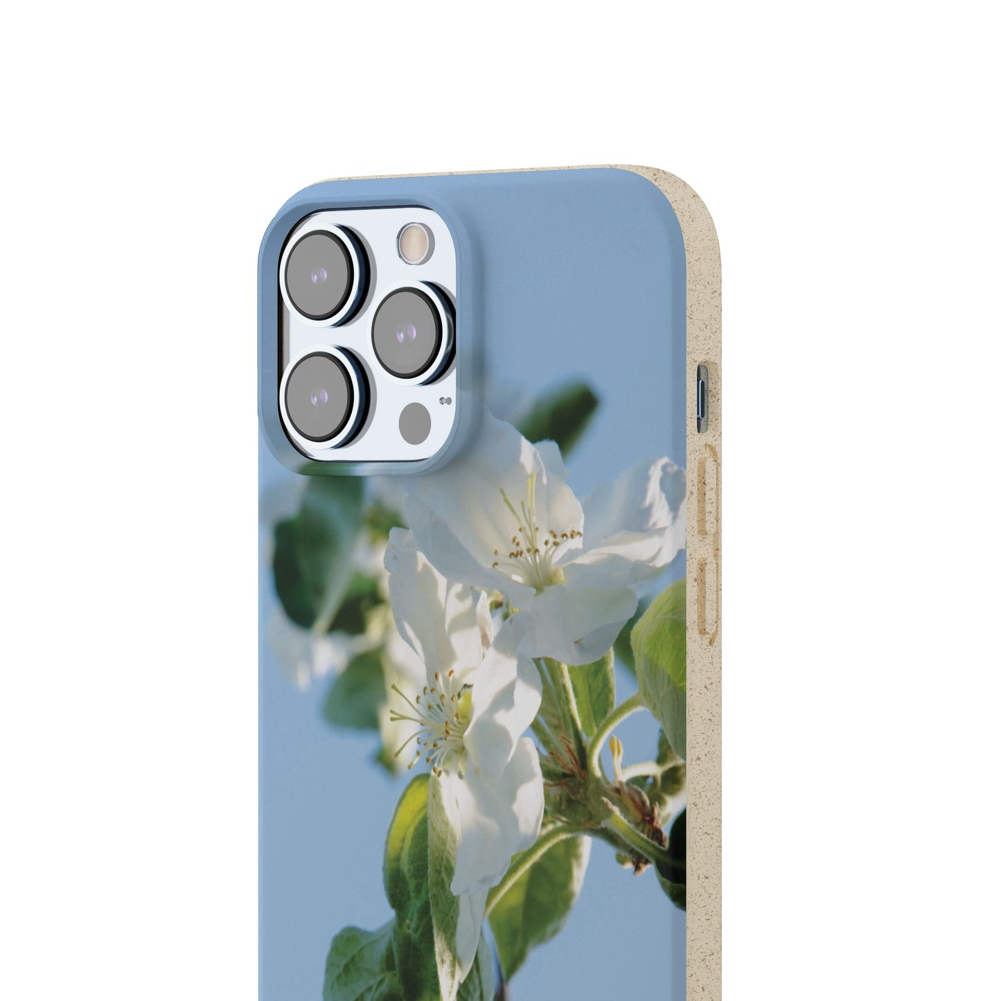 Eco-Friendly Biodegradable Phone Case ‚Apfelblüte‘/,Apple Blossom’ – Photo Design by Sarah Buhl – Magsafe® Compatible