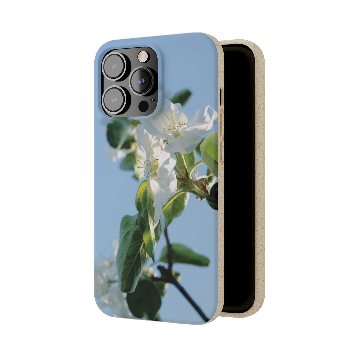 Eco-Friendly Biodegradable Phone Case ‚Apfelblüte‘/,Apple Blossom’ – Photo Design by Sarah Buhl – Magsafe® Compatible