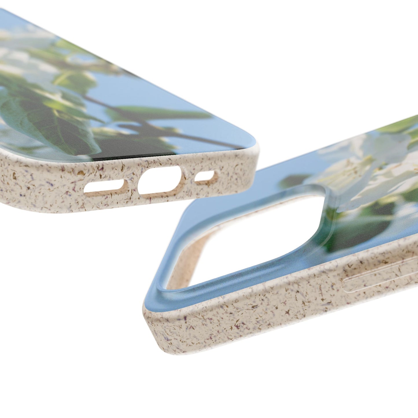 Biodegradable Phone Case „Apfelblüte/Apple Blossom“ – Eco-Friendly Artistic Accessory with Photo Design by Sarah Buhl – Magsafe® Compatible