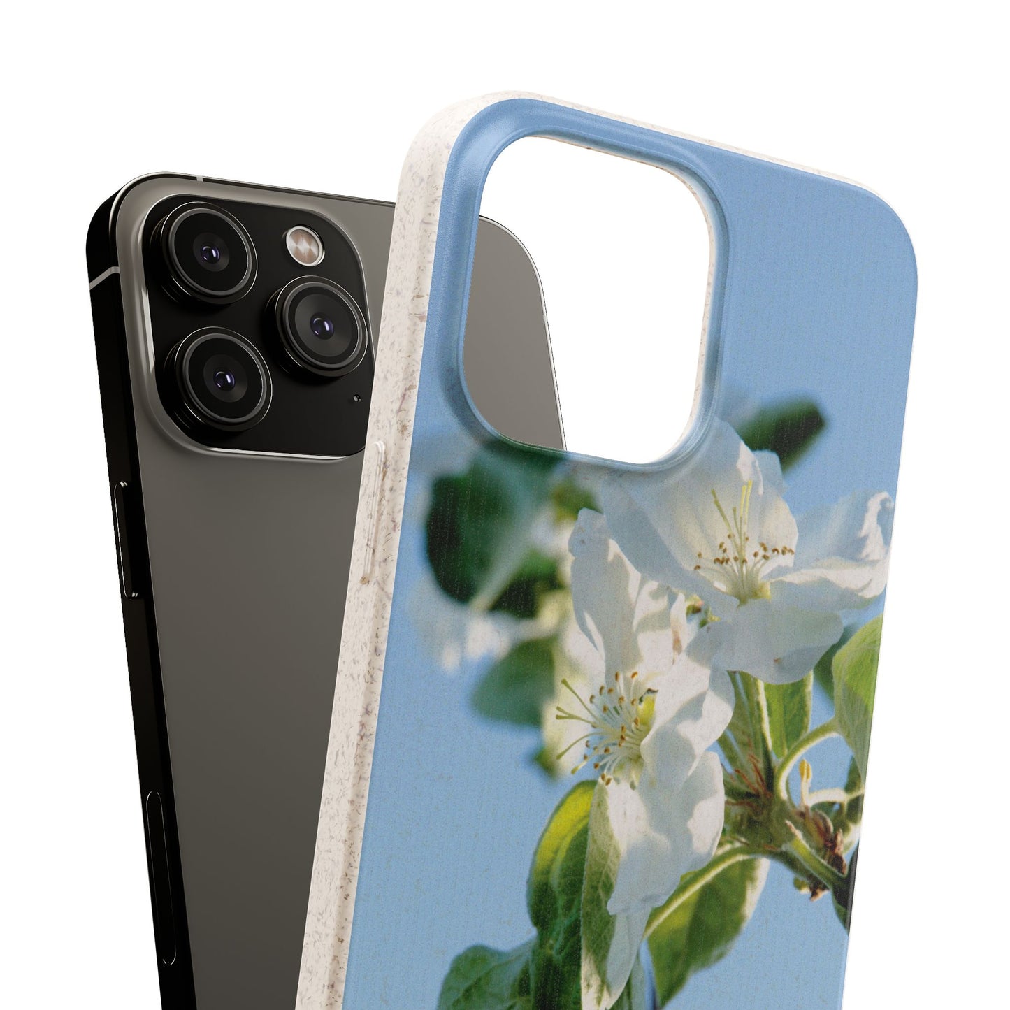 Eco-Friendly Biodegradable Phone Case ‚Apfelblüte‘/,Apple Blossom’ – Photo Design by Sarah Buhl – Magsafe® Compatible