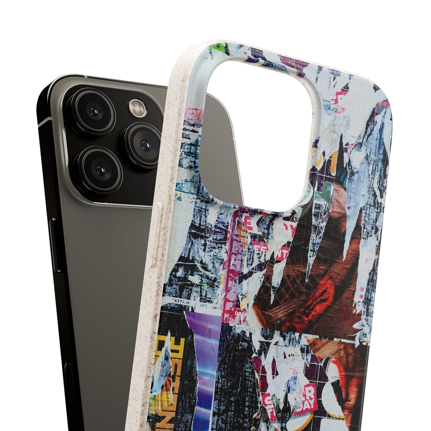 Biodegradable Phone Case - Eco Friendly Artistic Accessory with Photo Design „Berlin Wallpapers 1" by Sarah Buhl - Magsafe® Compatible