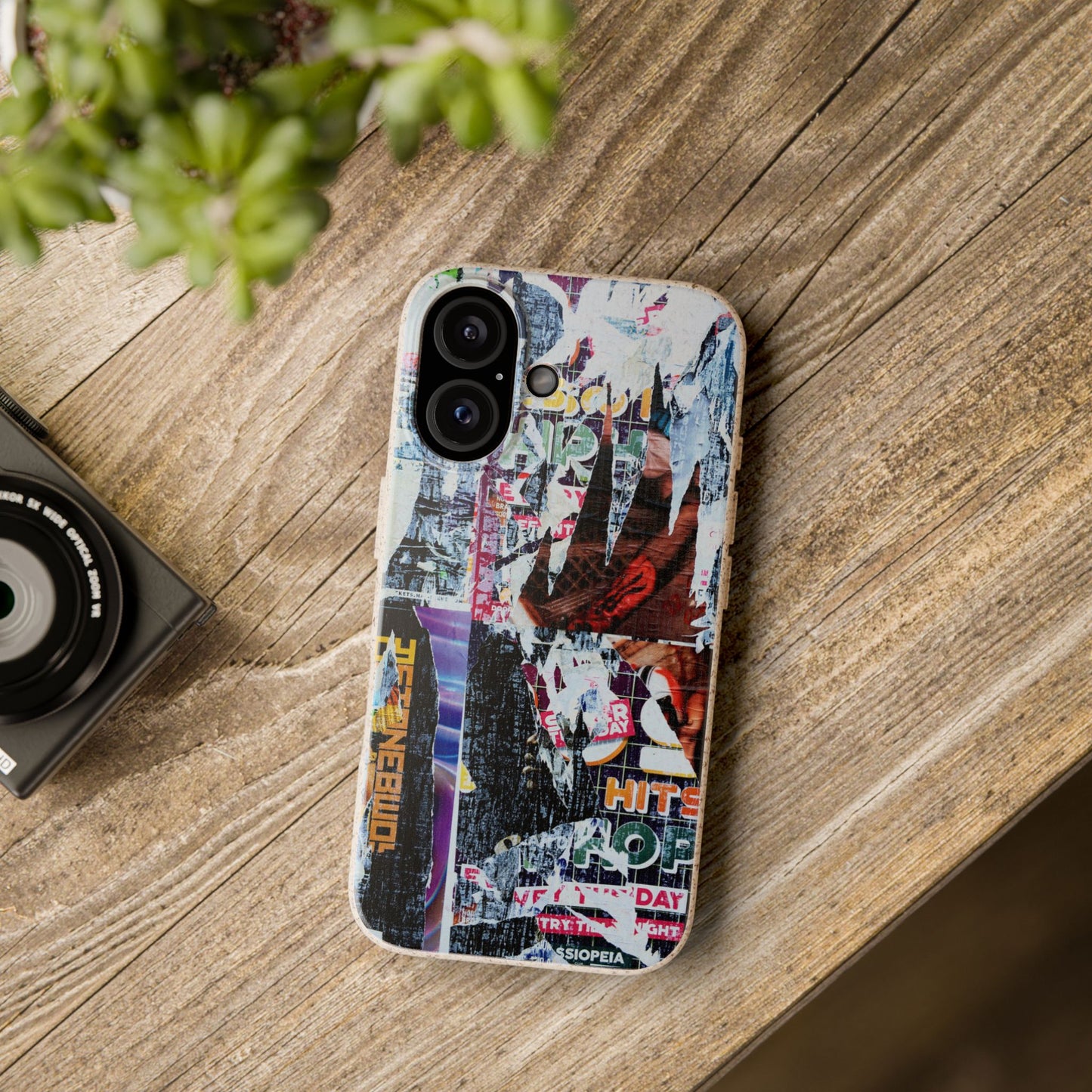 Biodegradable Phone Case - Eco Friendly Artistic Accessory with Photo Design „Berlin Wallpapers 1" by Sarah Buhl - Magsafe® Compatible