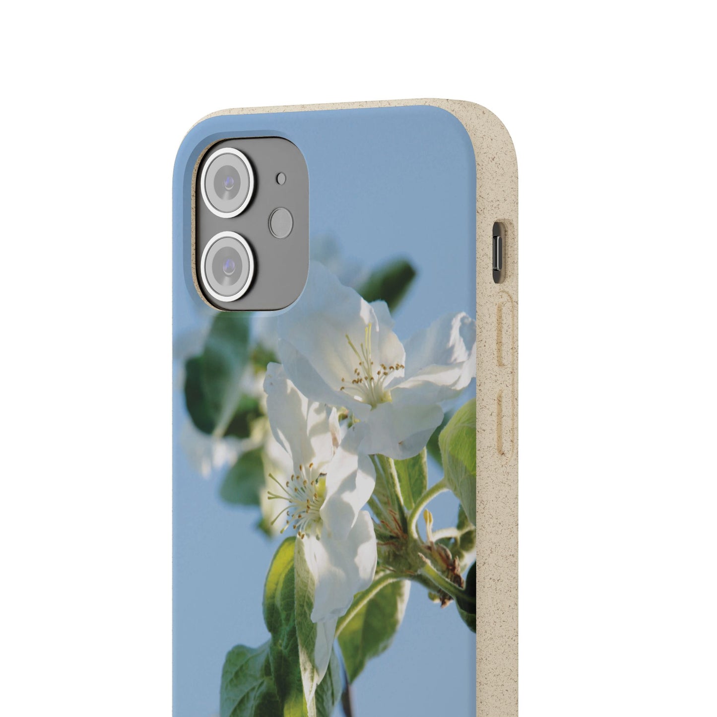 Eco-Friendly Biodegradable Phone Case ‚Apfelblüte‘/,Apple Blossom’ – Photo Design by Sarah Buhl – Magsafe® Compatible