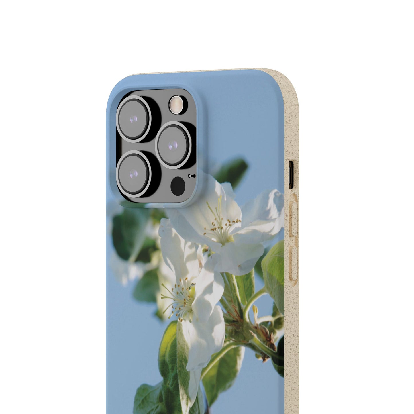 Eco-Friendly Biodegradable Phone Case ‚Apfelblüte‘/,Apple Blossom’ – Photo Design by Sarah Buhl – Magsafe® Compatible
