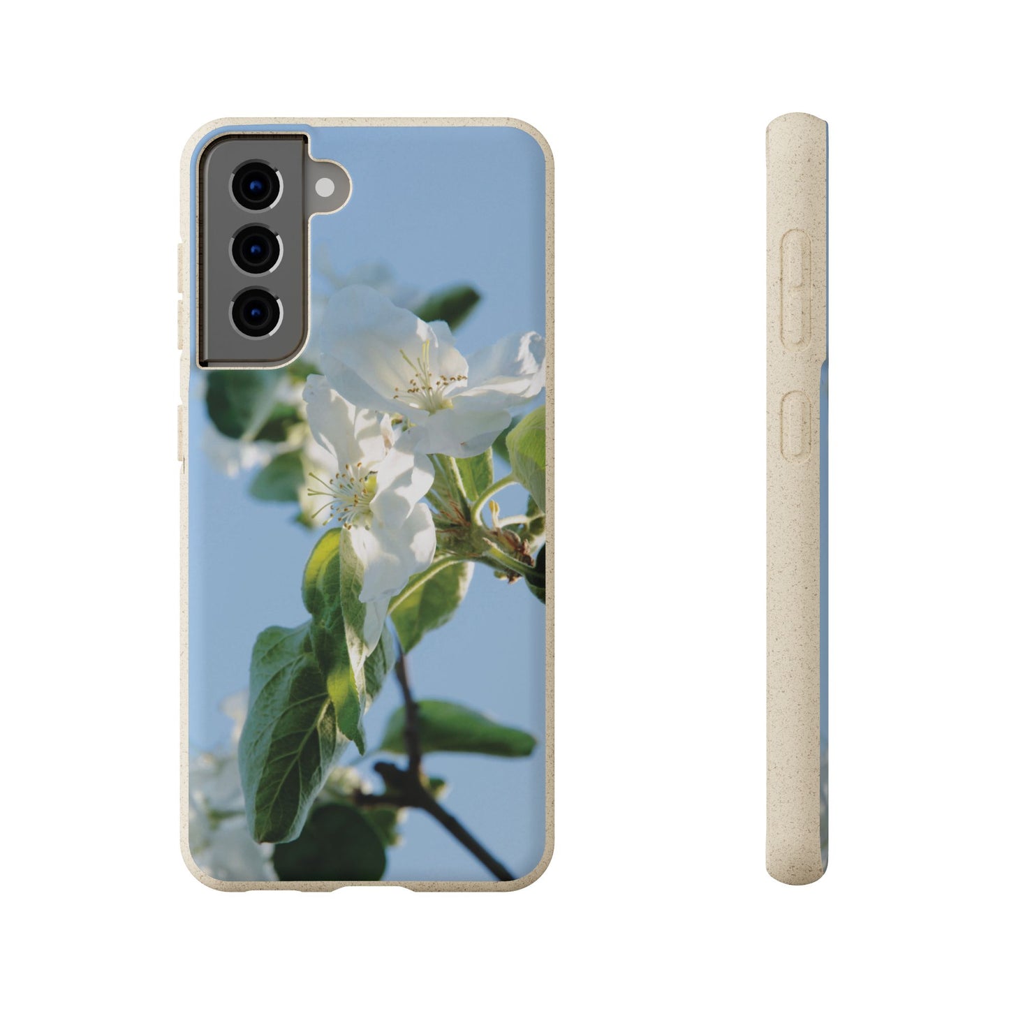 Eco-Friendly Biodegradable Phone Case ‚Apfelblüte‘/,Apple Blossom’ – Photo Design by Sarah Buhl – Magsafe® Compatible