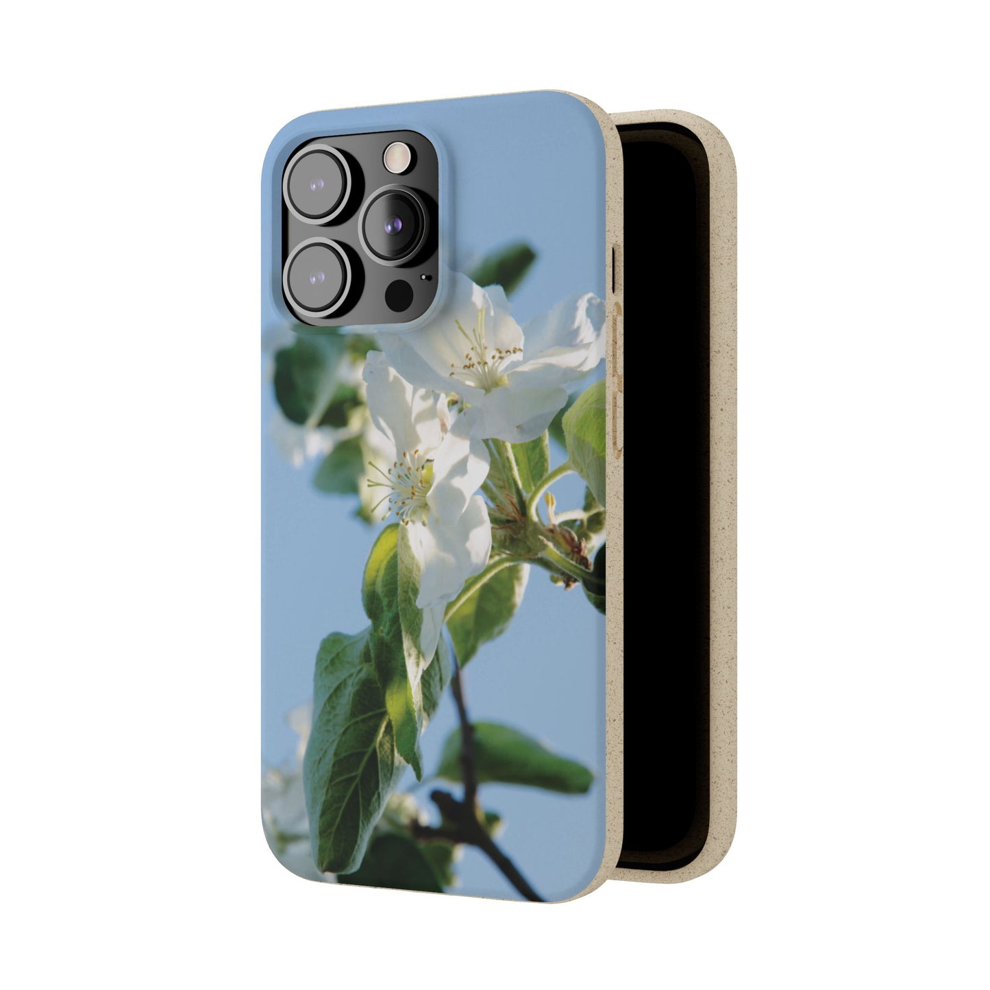 Eco-Friendly Biodegradable Phone Case ‚Apfelblüte‘/,Apple Blossom’ – Photo Design by Sarah Buhl – Magsafe® Compatible