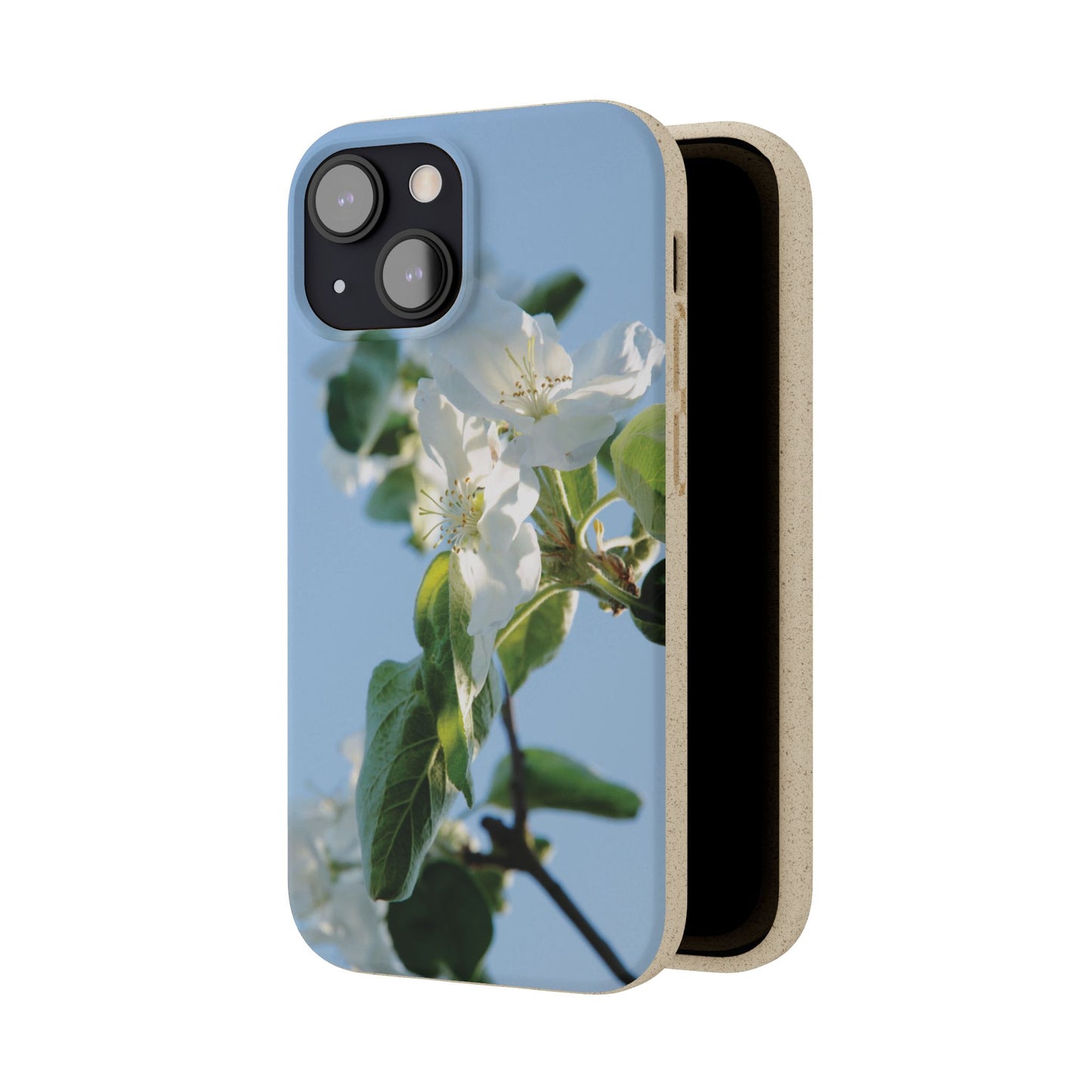 Eco-Friendly Biodegradable Phone Case ‚Apfelblüte‘/,Apple Blossom’ – Photo Design by Sarah Buhl – Magsafe® Compatible