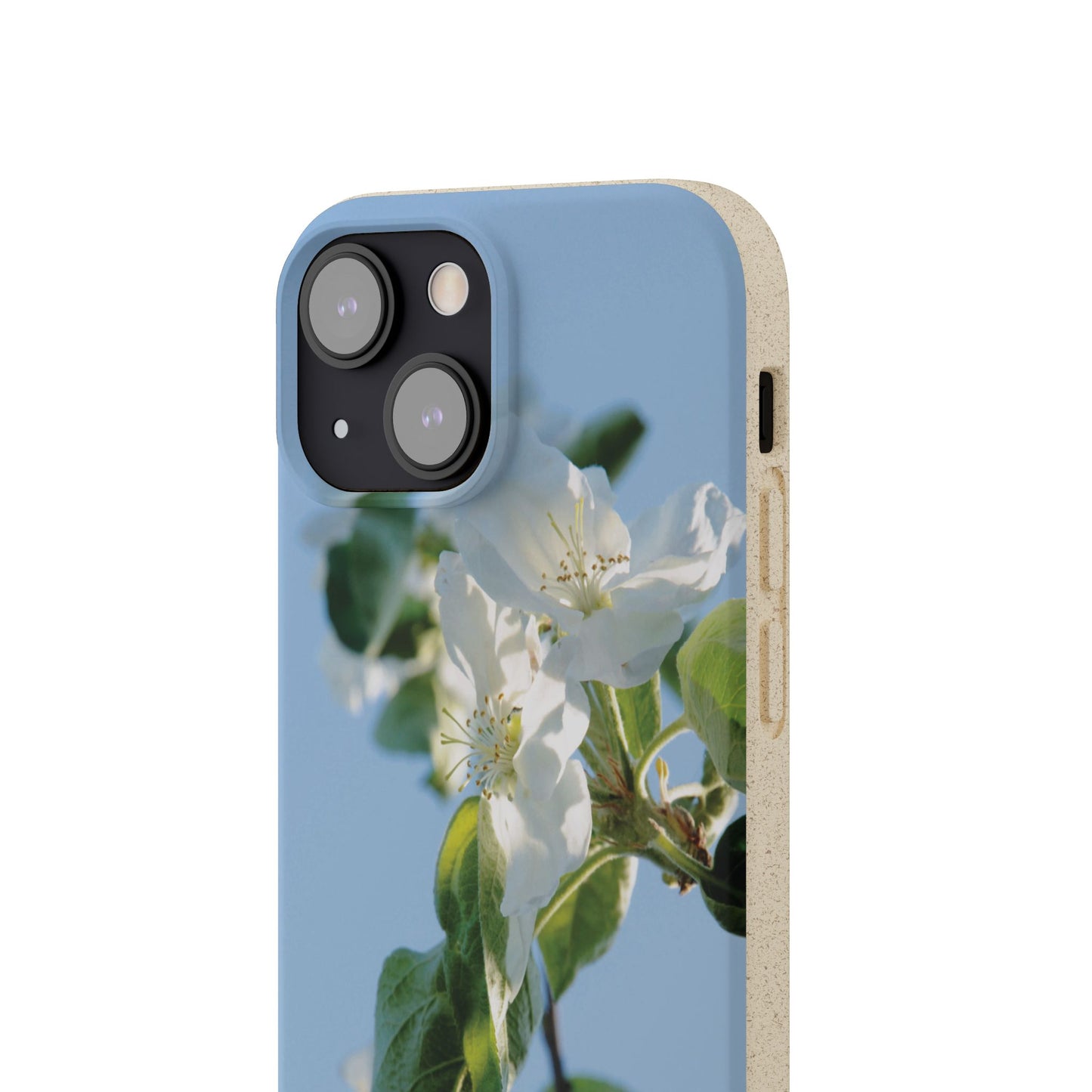 Eco-Friendly Biodegradable Phone Case ‚Apfelblüte‘/,Apple Blossom’ – Photo Design by Sarah Buhl – Magsafe® Compatible