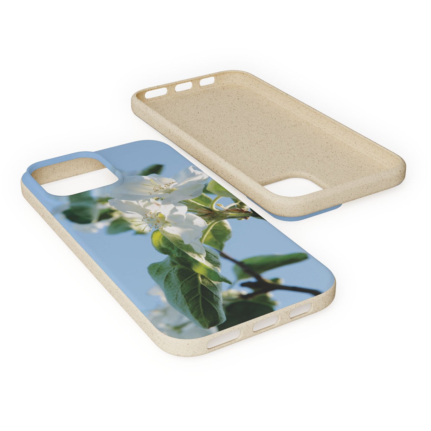 Eco-Friendly Biodegradable Phone Case ‚Apfelblüte‘/,Apple Blossom’ – Photo Design by Sarah Buhl – Magsafe® Compatible