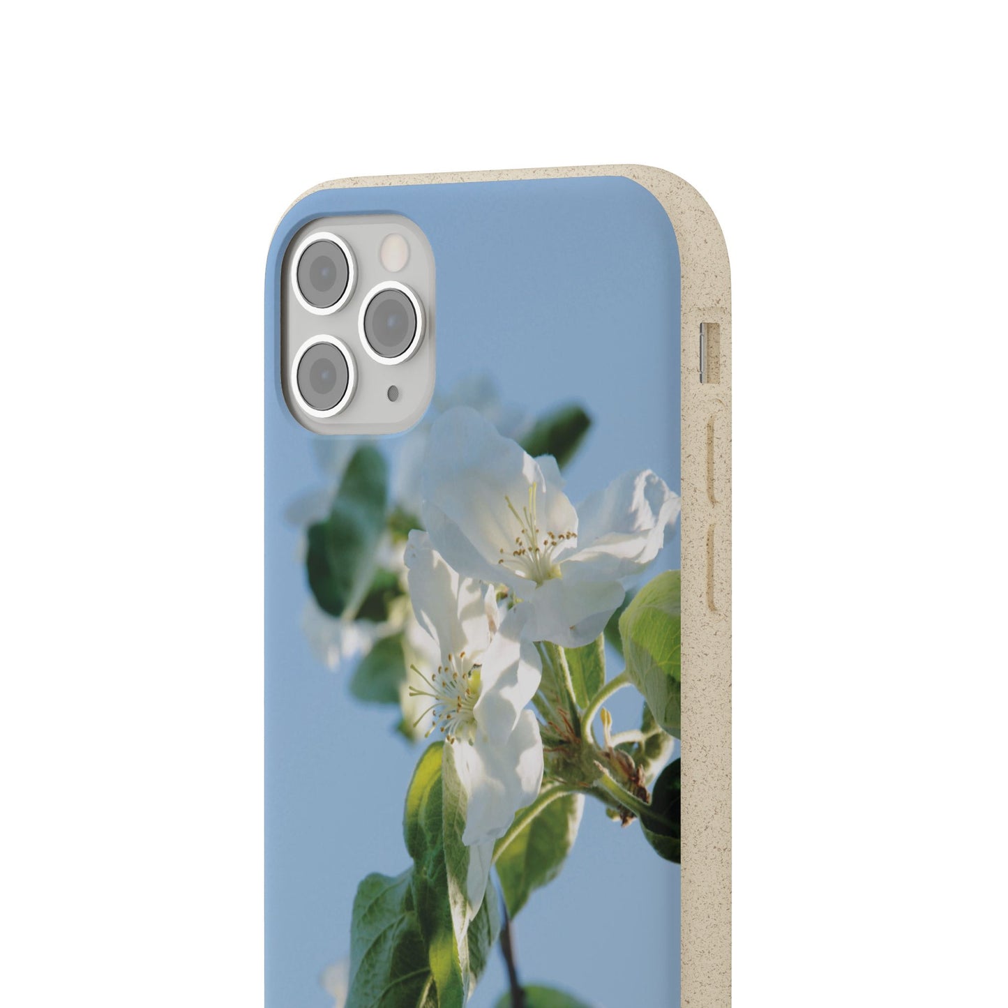 Eco-Friendly Biodegradable Phone Case ‚Apfelblüte‘/,Apple Blossom’ – Photo Design by Sarah Buhl – Magsafe® Compatible