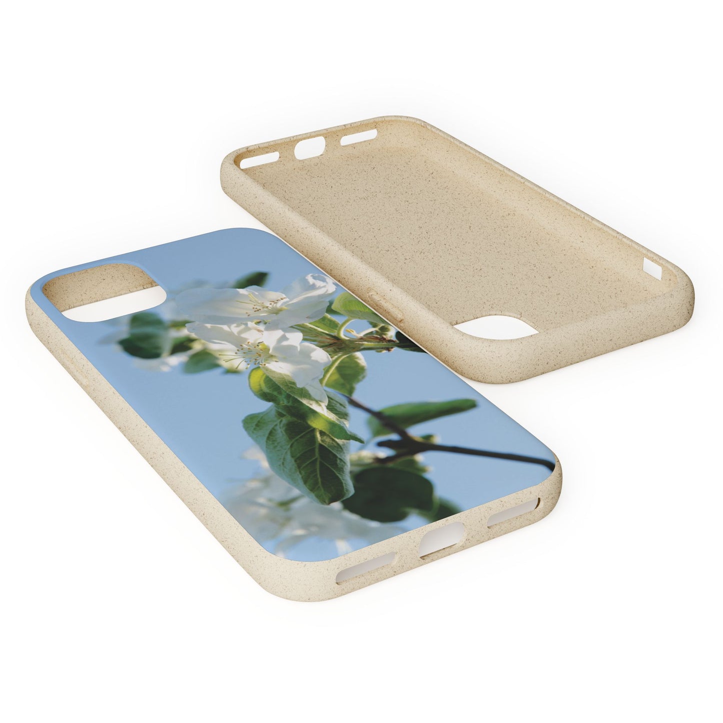 Eco-Friendly Biodegradable Phone Case ‚Apfelblüte‘/,Apple Blossom’ – Photo Design by Sarah Buhl – Magsafe® Compatible