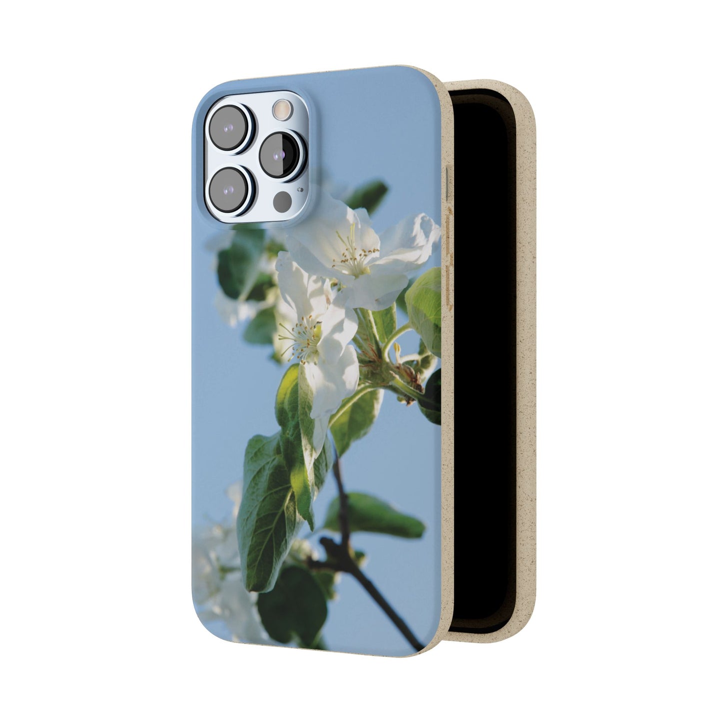 Eco-Friendly Biodegradable Phone Case ‚Apfelblüte‘/,Apple Blossom’ – Photo Design by Sarah Buhl – Magsafe® Compatible