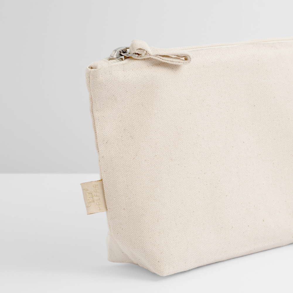Soft Pouch "Splash!" – 100% Organic Cotton, Accessory Bag with Photo Design by Sarah Buhl - nature