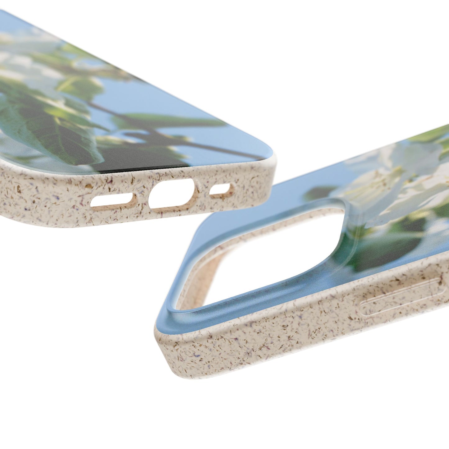 Biodegradable Phone Case „Apfelblüte/Apple Blossom“ – Eco-Friendly Artistic Accessory with Photo Design by Sarah Buhl – Magsafe® Compatible