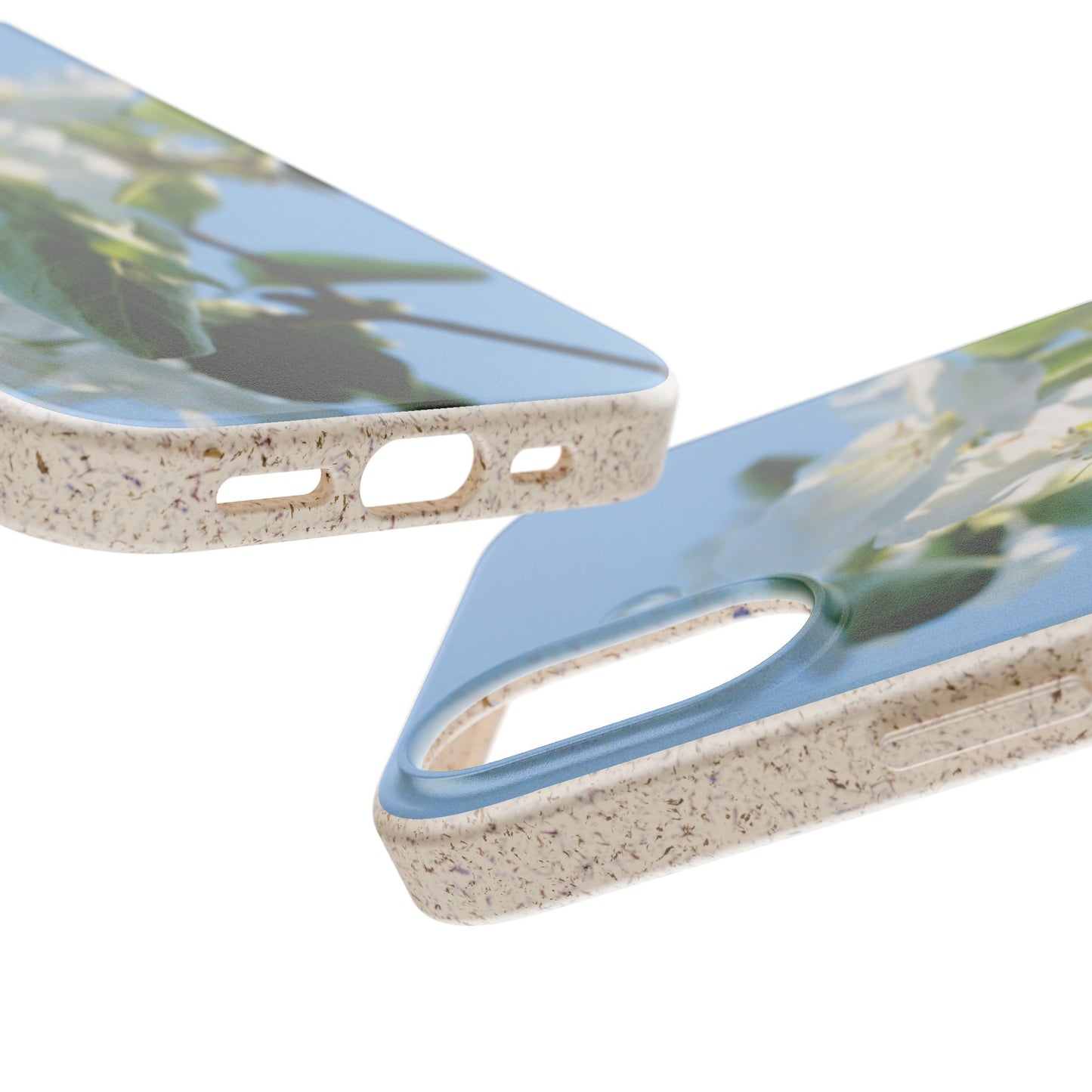 Biodegradable Phone Case „Apfelblüte/Apple Blossom“ – Eco-Friendly Artistic Accessory with Photo Design by Sarah Buhl – Magsafe® Compatible