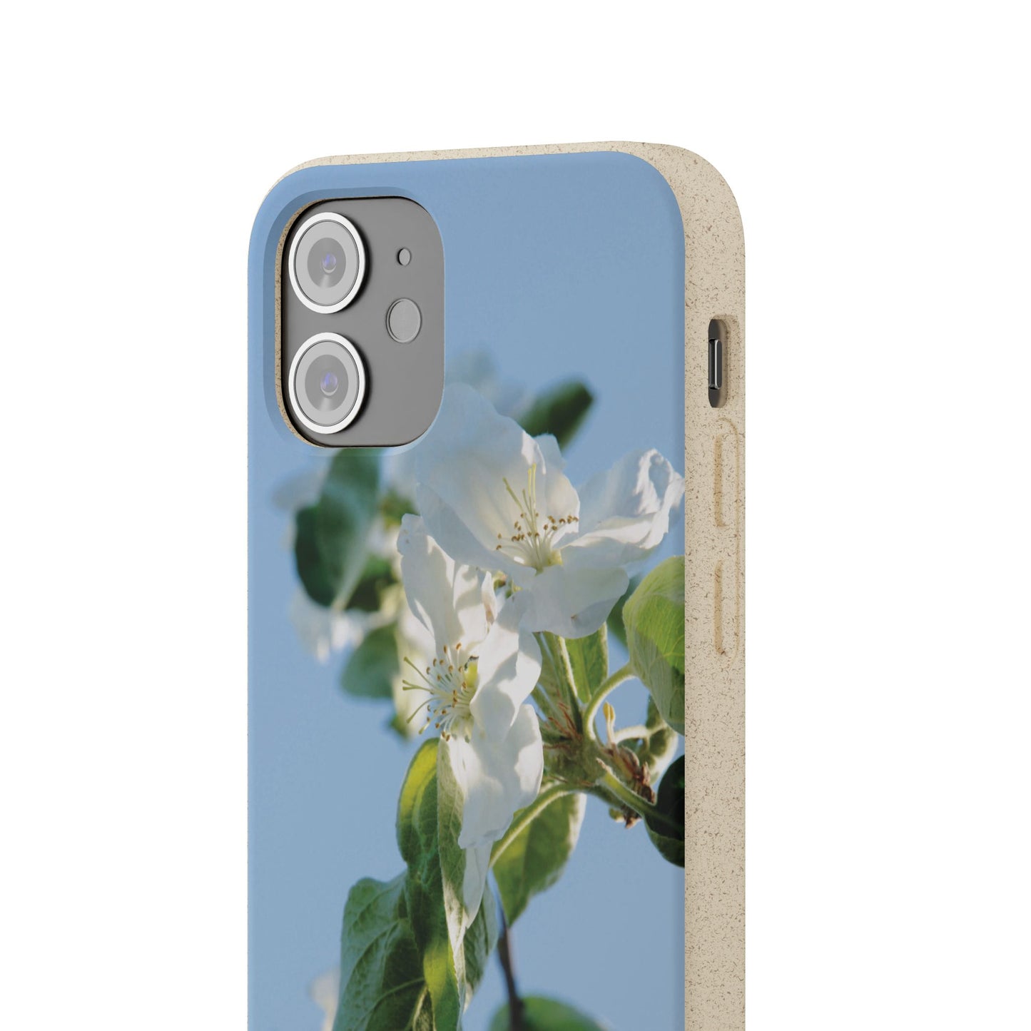 Eco-Friendly Biodegradable Phone Case ‚Apfelblüte‘/,Apple Blossom’ – Photo Design by Sarah Buhl – Magsafe® Compatible