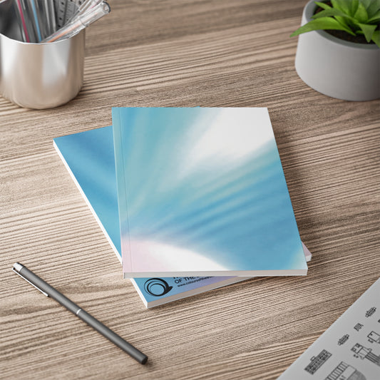Aesthetic A5 Softcover Notebook, "Splash" Photo Design by Sarah Buhl