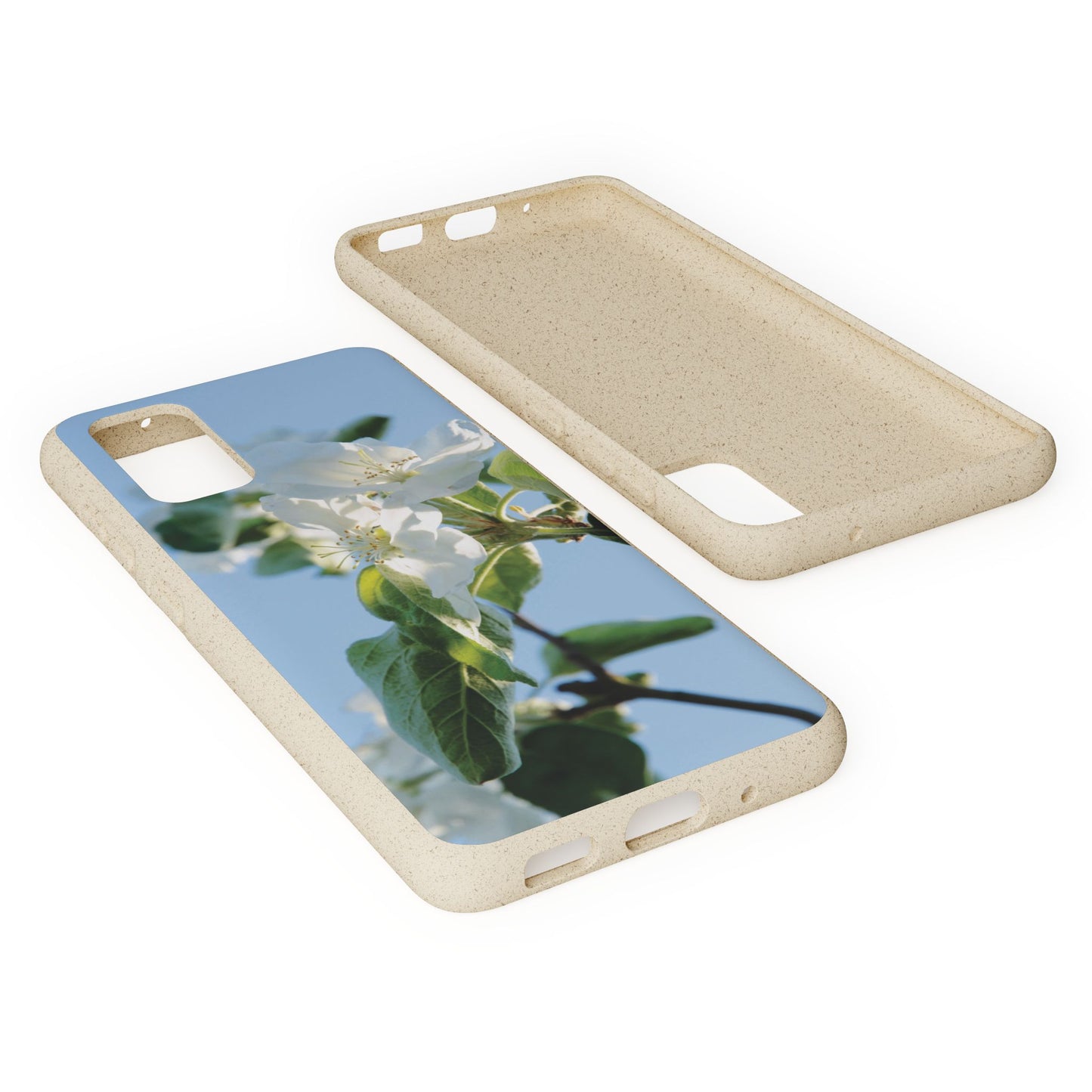 Eco-Friendly Biodegradable Phone Case ‚Apfelblüte‘/,Apple Blossom’ – Photo Design by Sarah Buhl – Magsafe® Compatible