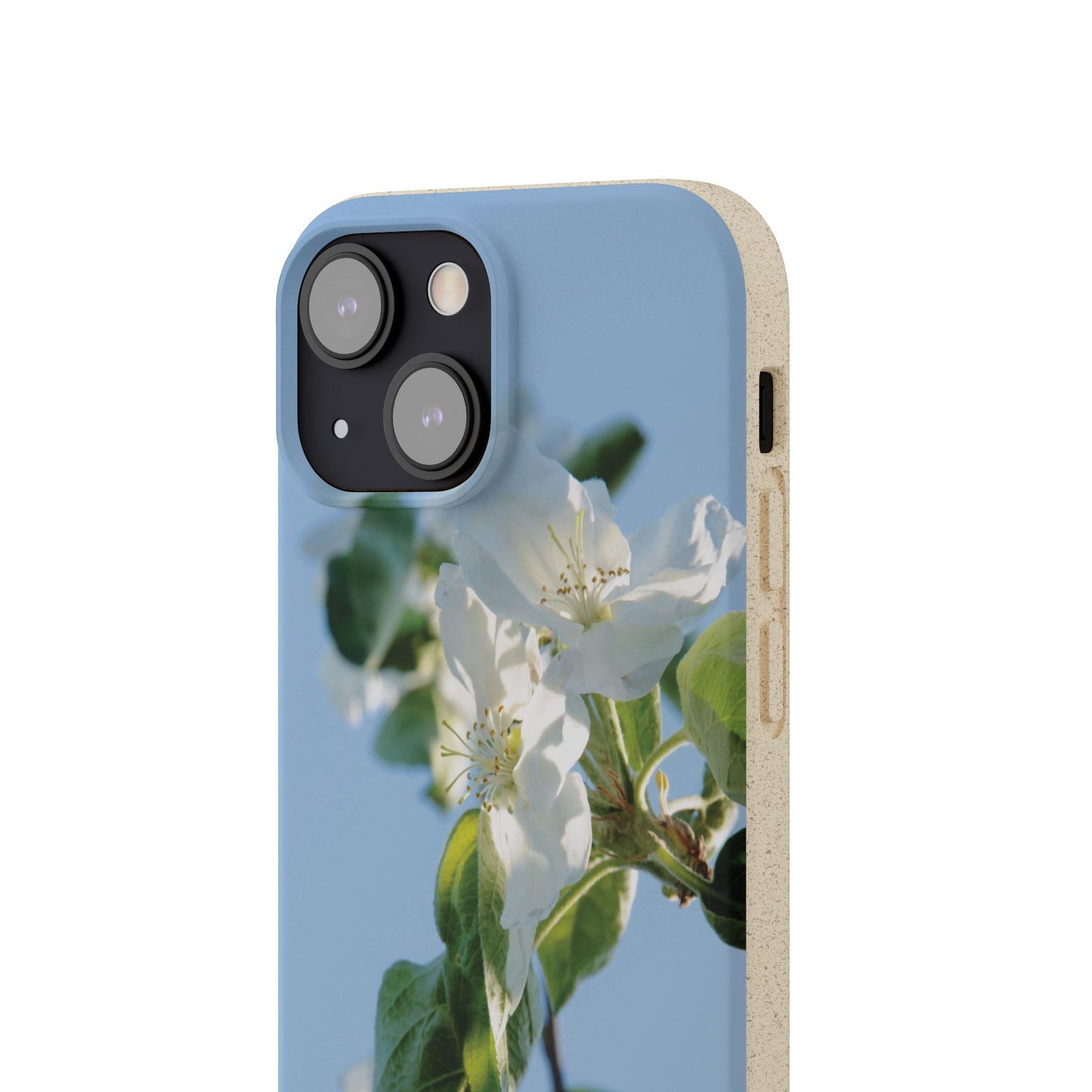 Eco-Friendly Biodegradable Phone Case ‚Apfelblüte‘/,Apple Blossom’ – Photo Design by Sarah Buhl – Magsafe® Compatible