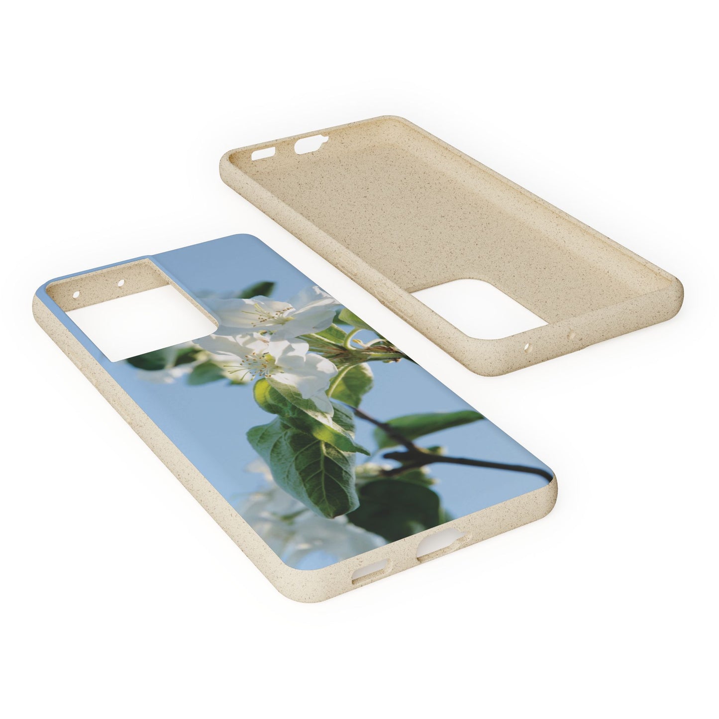 Eco-Friendly Biodegradable Phone Case ‚Apfelblüte‘/,Apple Blossom’ – Photo Design by Sarah Buhl – Magsafe® Compatible