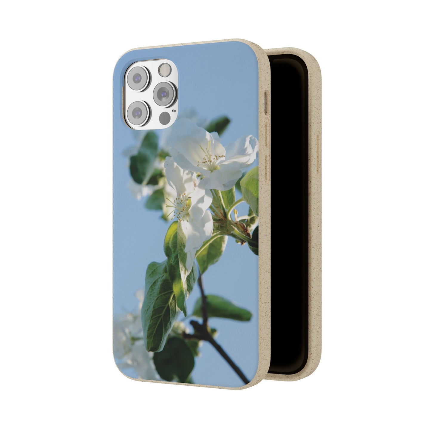 Eco-Friendly Biodegradable Phone Case ‚Apfelblüte‘/,Apple Blossom’ – Photo Design by Sarah Buhl – Magsafe® Compatible