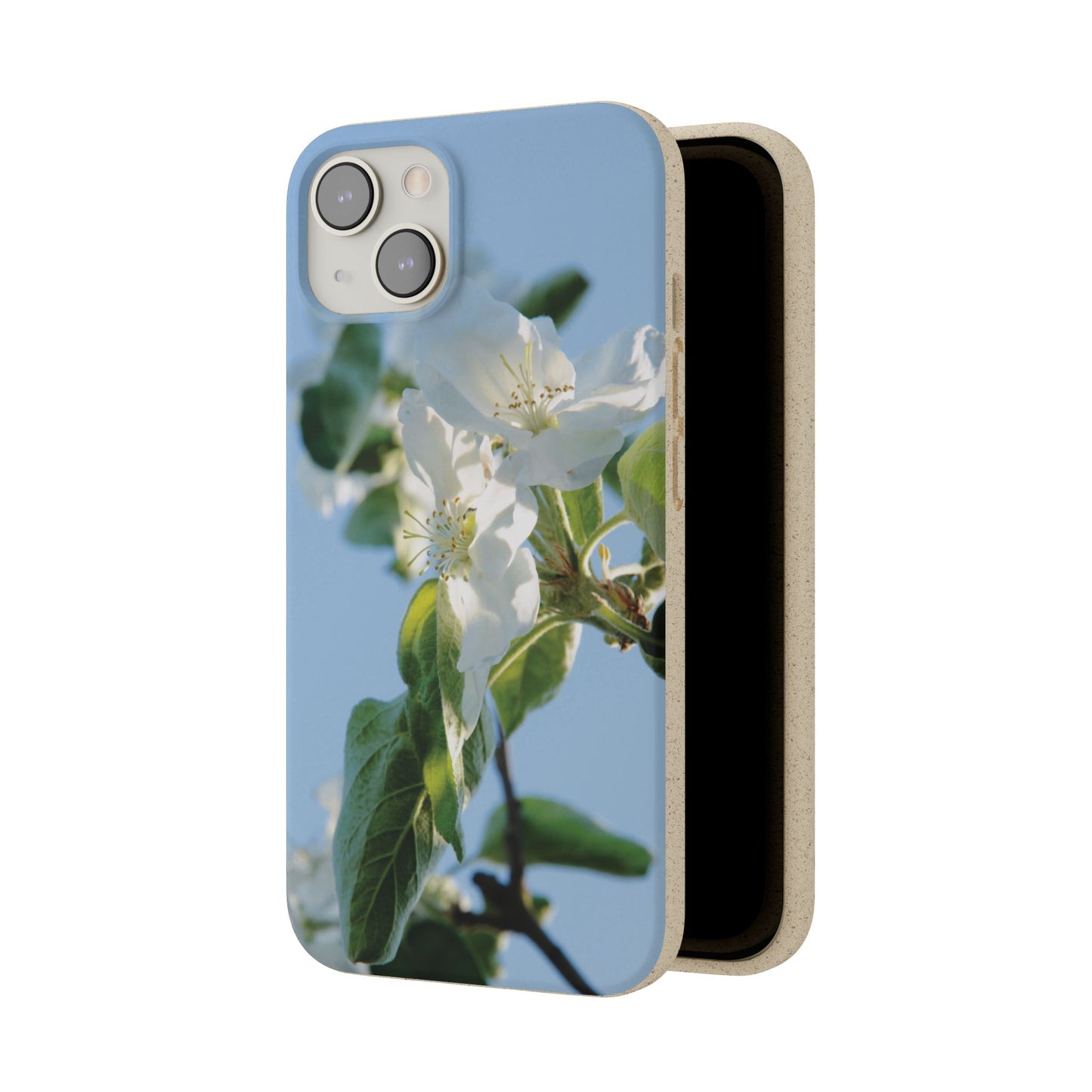 Eco-Friendly Biodegradable Phone Case ‚Apfelblüte‘/,Apple Blossom’ – Photo Design by Sarah Buhl – Magsafe® Compatible