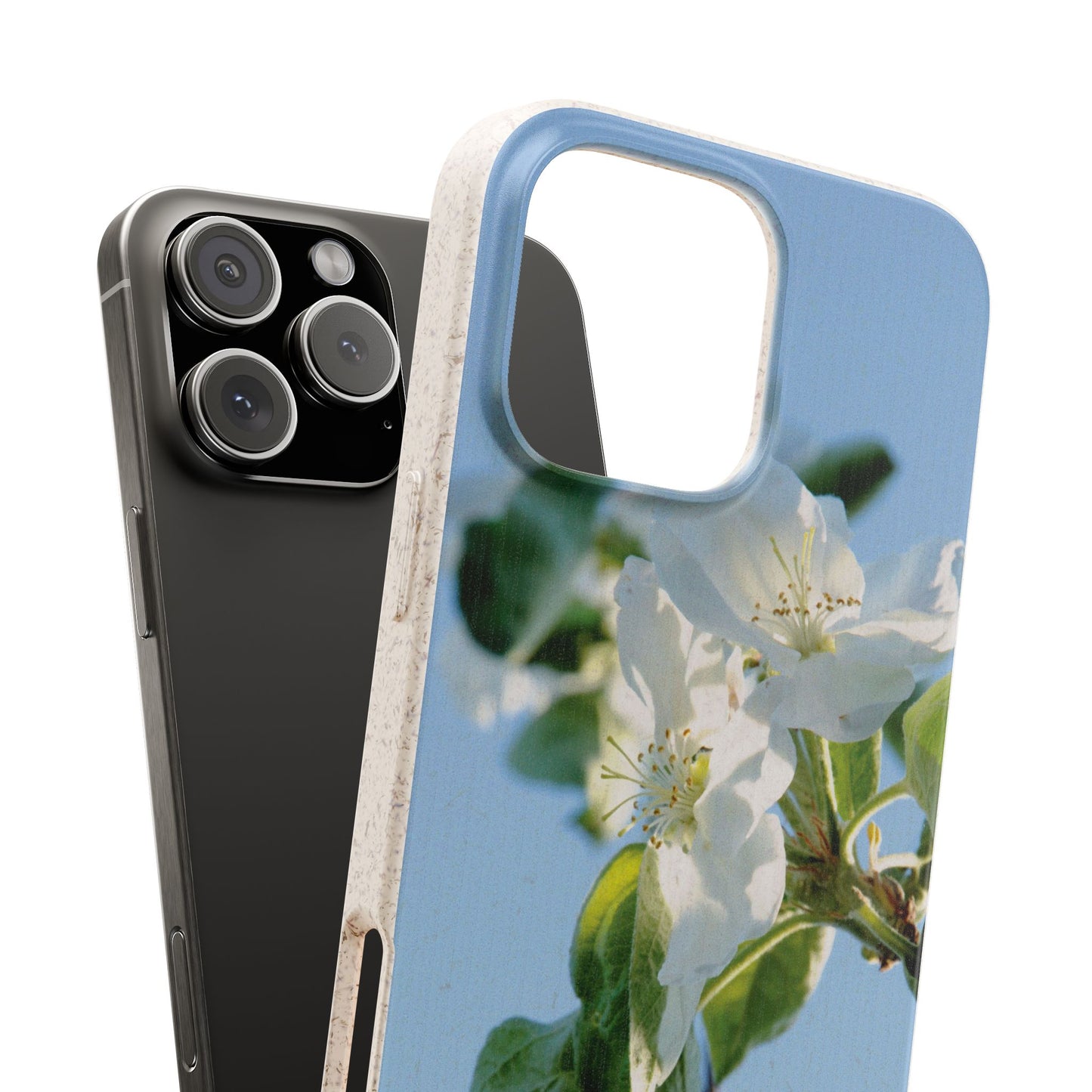 Eco-Friendly Biodegradable Phone Case ‚Apfelblüte‘/,Apple Blossom’ – Photo Design by Sarah Buhl – Magsafe® Compatible