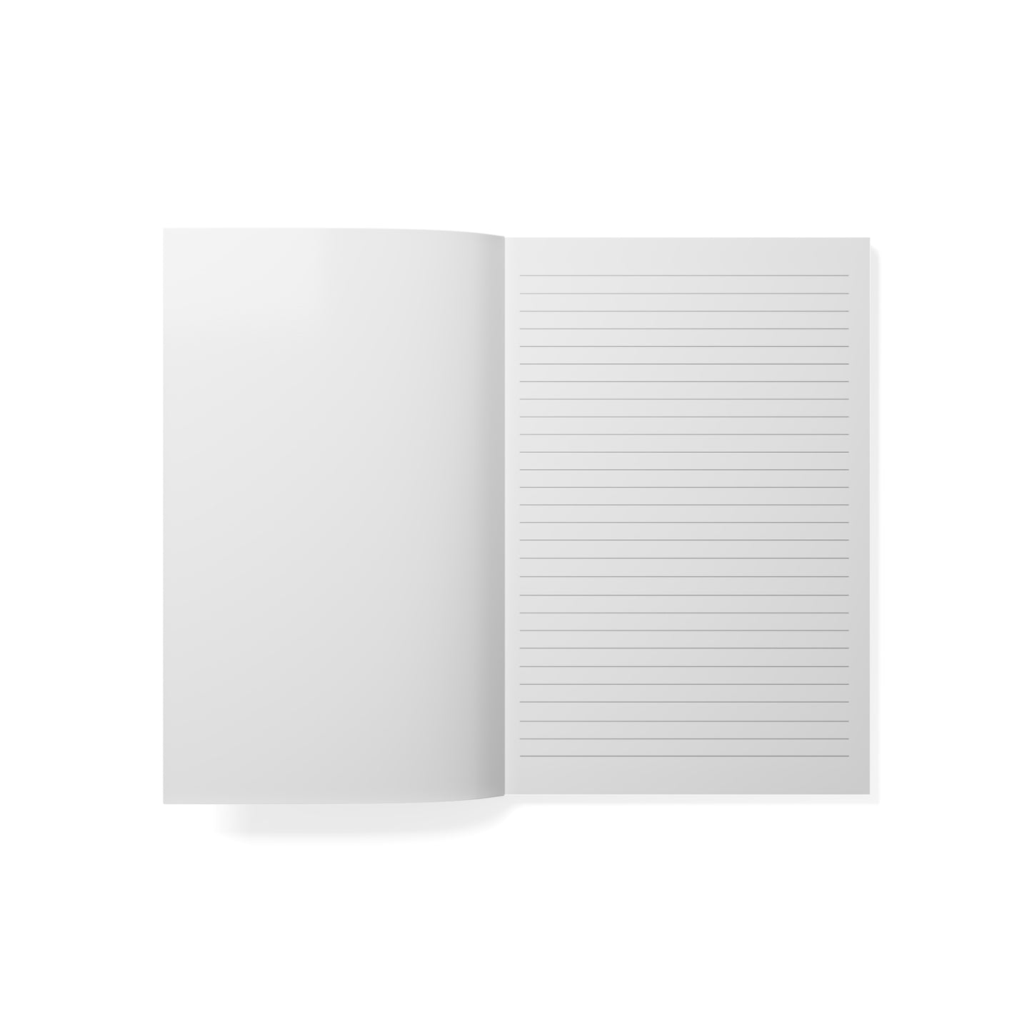Aesthetic A5 Softcover Notebook, "Splash" Photo Design by Sarah Buhl
