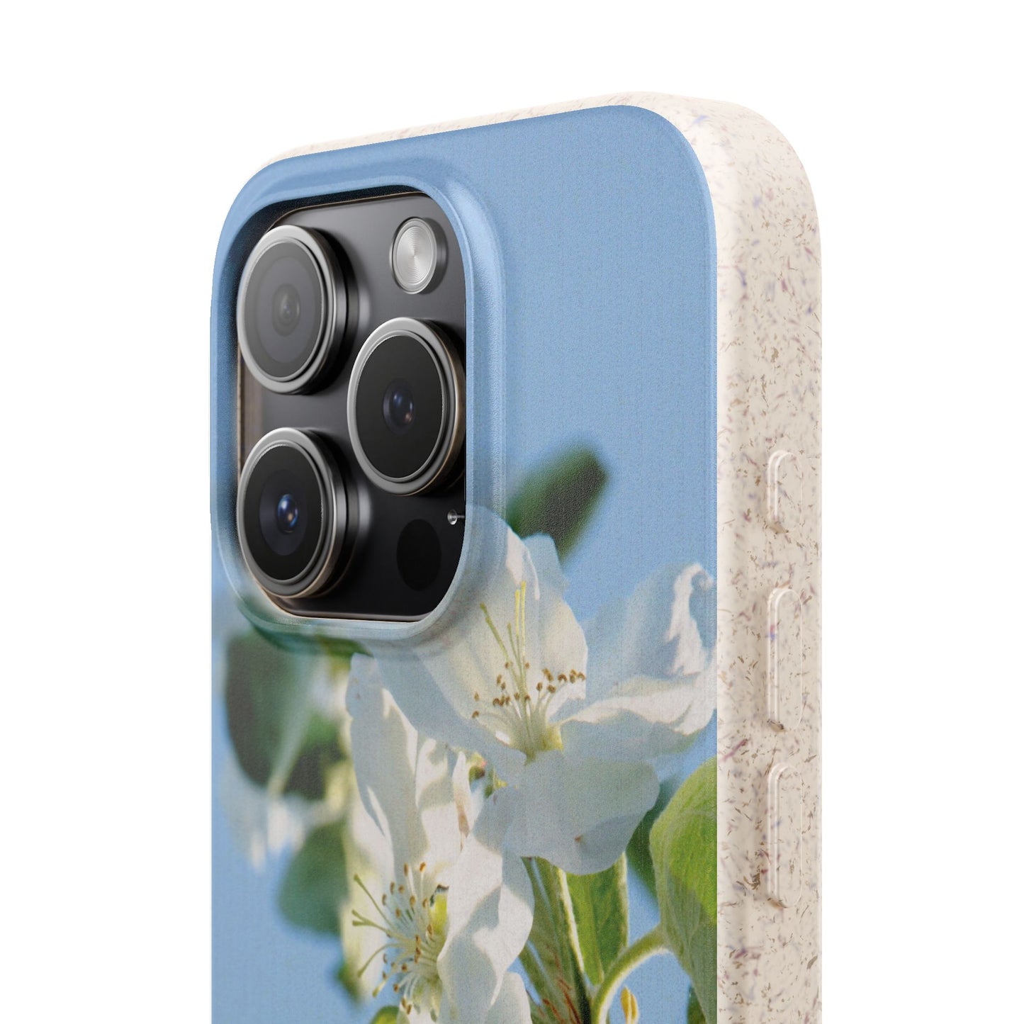 Eco-Friendly Biodegradable Phone Case ‚Apfelblüte‘/,Apple Blossom’ – Photo Design by Sarah Buhl – Magsafe® Compatible