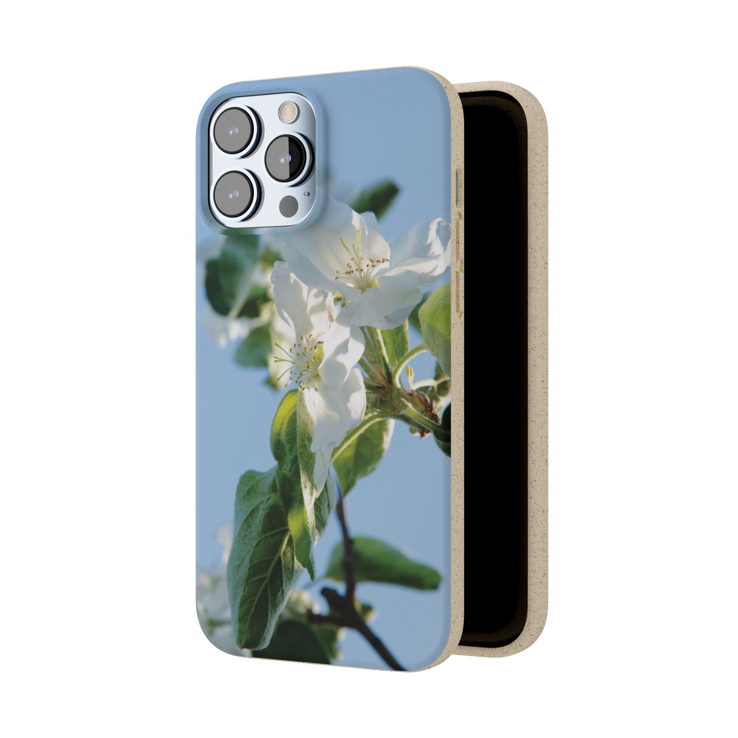 Eco-Friendly Biodegradable Phone Case ‚Apfelblüte‘/,Apple Blossom’ – Photo Design by Sarah Buhl – Magsafe® Compatible