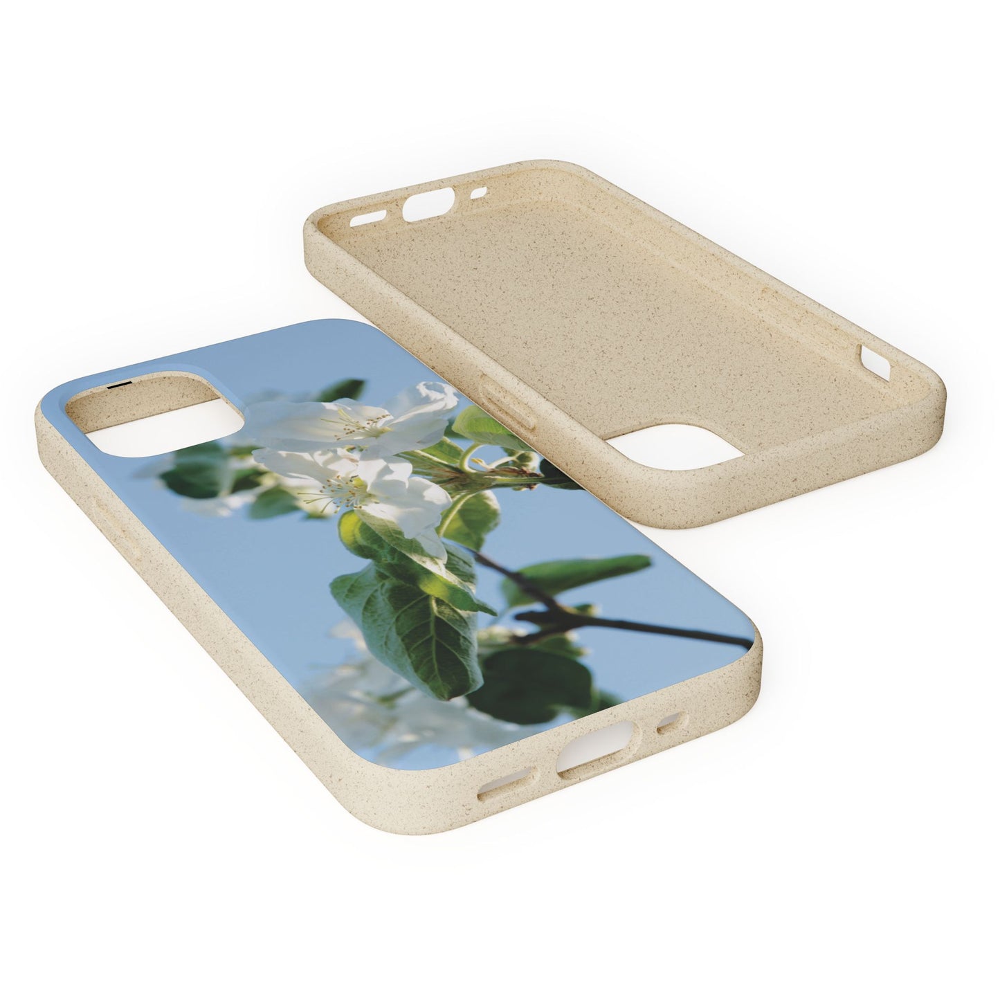 Eco-Friendly Biodegradable Phone Case ‚Apfelblüte‘/,Apple Blossom’ – Photo Design by Sarah Buhl – Magsafe® Compatible