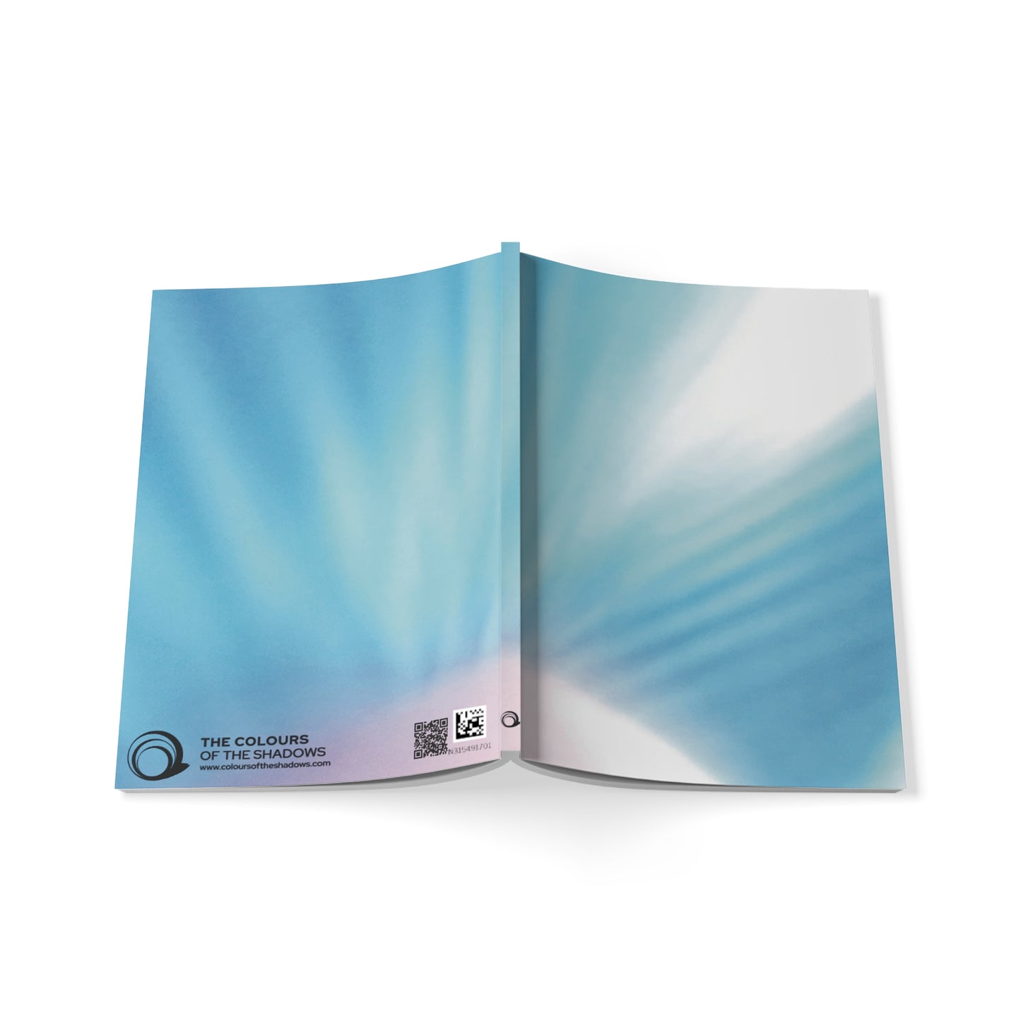 Aesthetic A5 Softcover Notebook, "Splash" Photo Design by Sarah Buhl