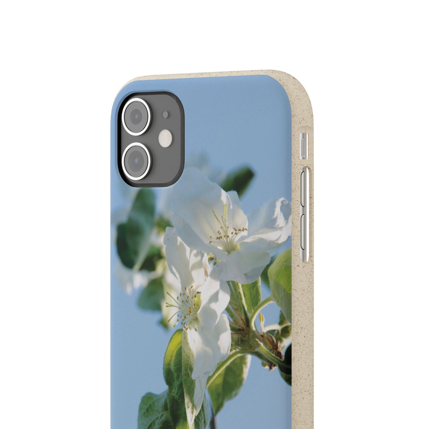 Eco-Friendly Biodegradable Phone Case ‚Apfelblüte‘/,Apple Blossom’ – Photo Design by Sarah Buhl – Magsafe® Compatible