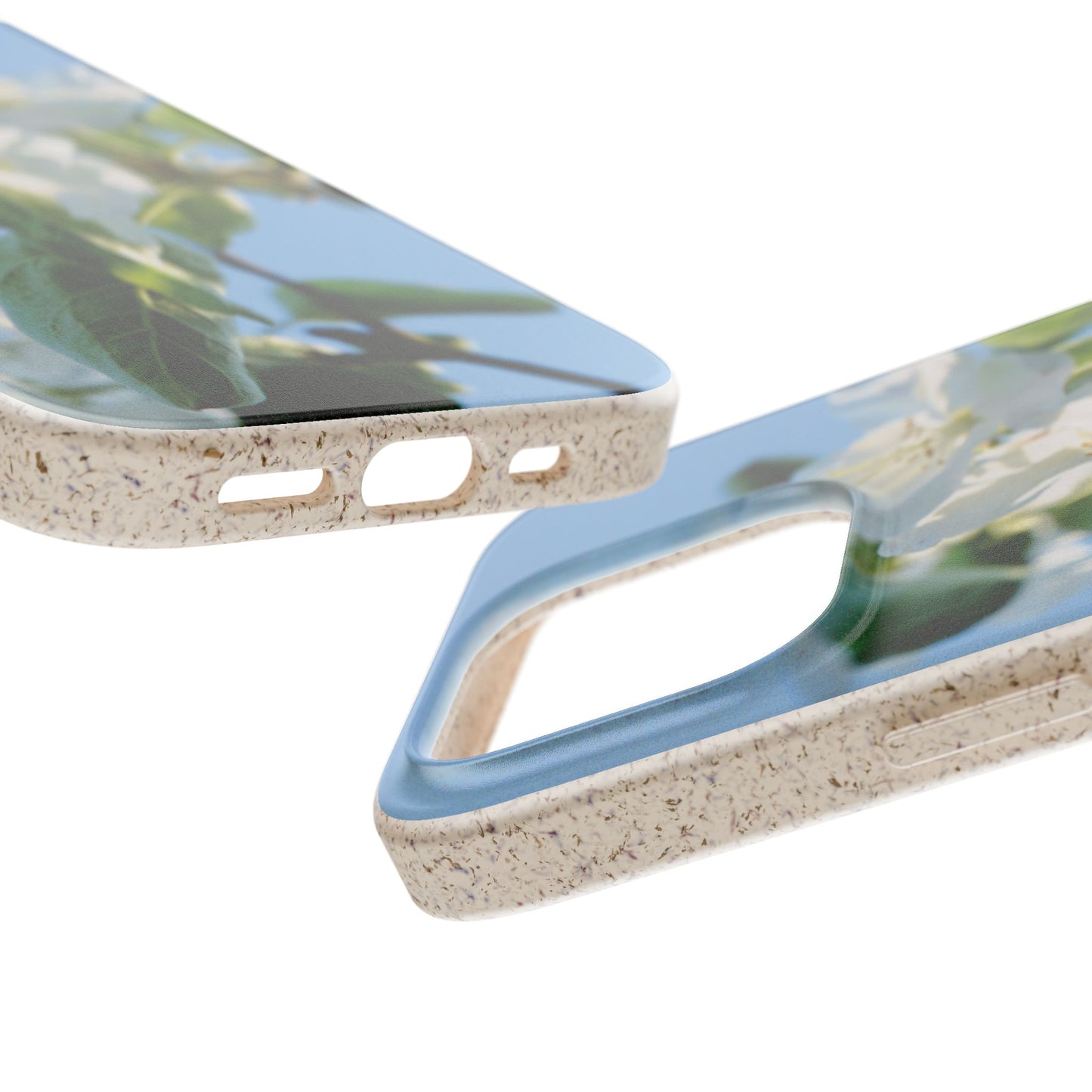 Biodegradable Phone Case „Apfelblüte/Apple Blossom“ – Eco-Friendly Artistic Accessory with Photo Design by Sarah Buhl – Magsafe® Compatible