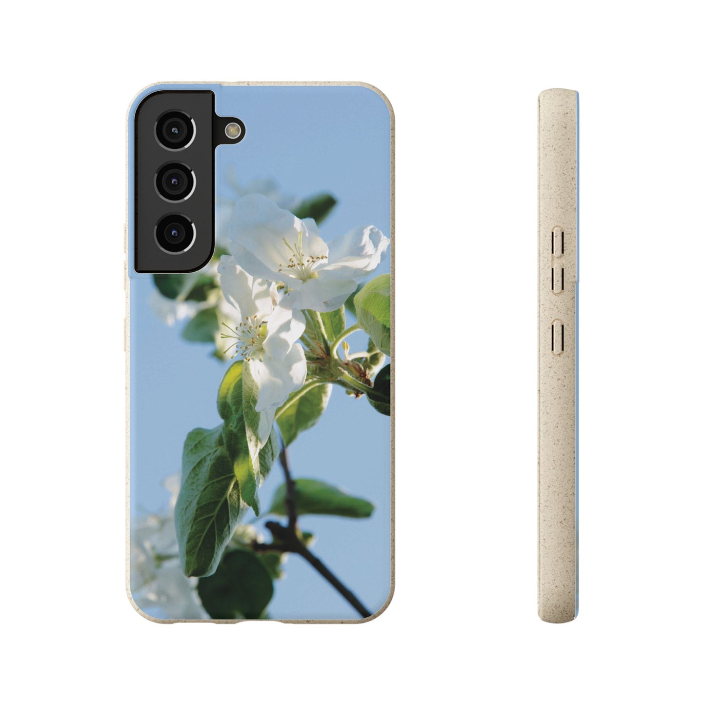 Eco-Friendly Biodegradable Phone Case ‚Apfelblüte‘/,Apple Blossom’ – Photo Design by Sarah Buhl – Magsafe® Compatible