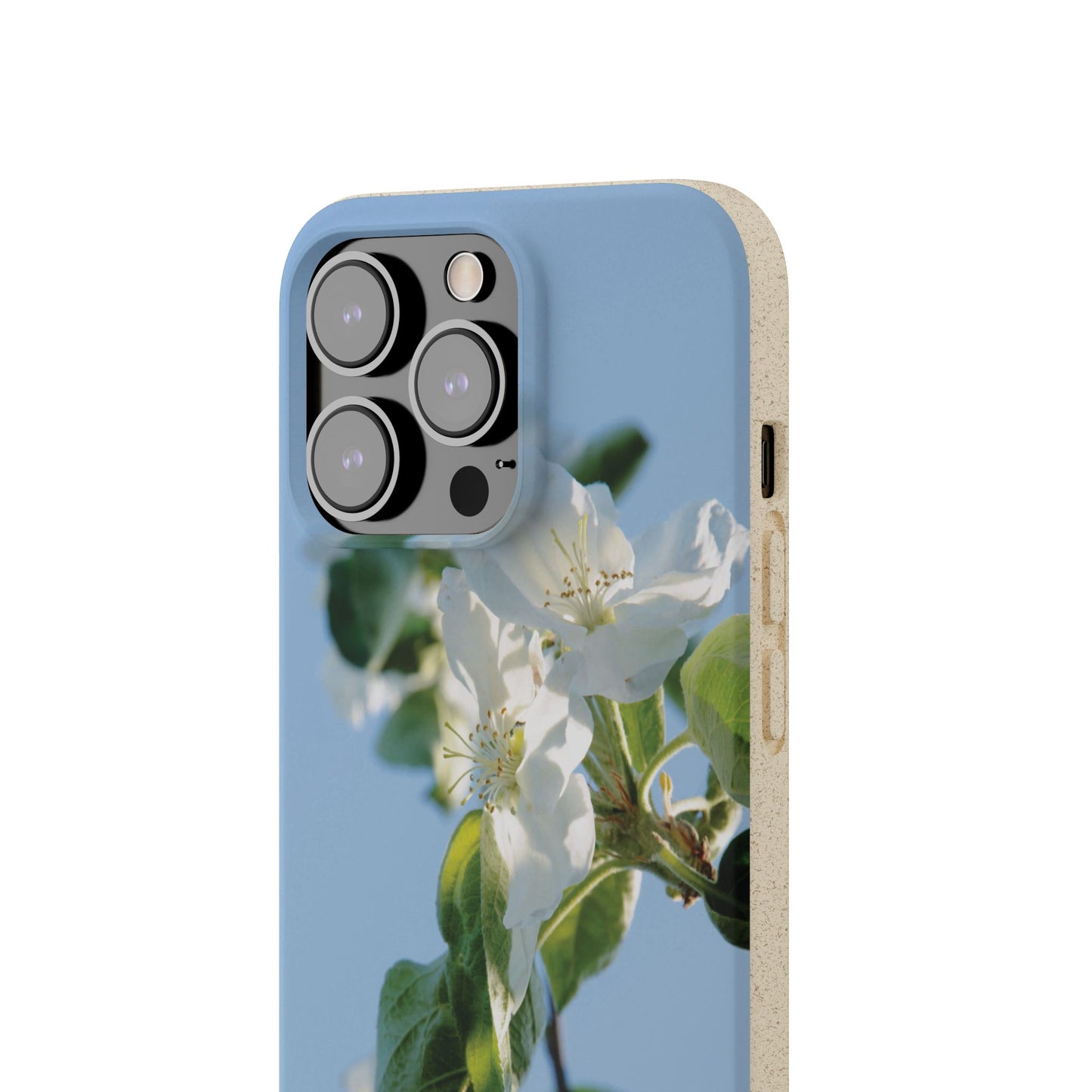 Eco-Friendly Biodegradable Phone Case ‚Apfelblüte‘/,Apple Blossom’ – Photo Design by Sarah Buhl – Magsafe® Compatible