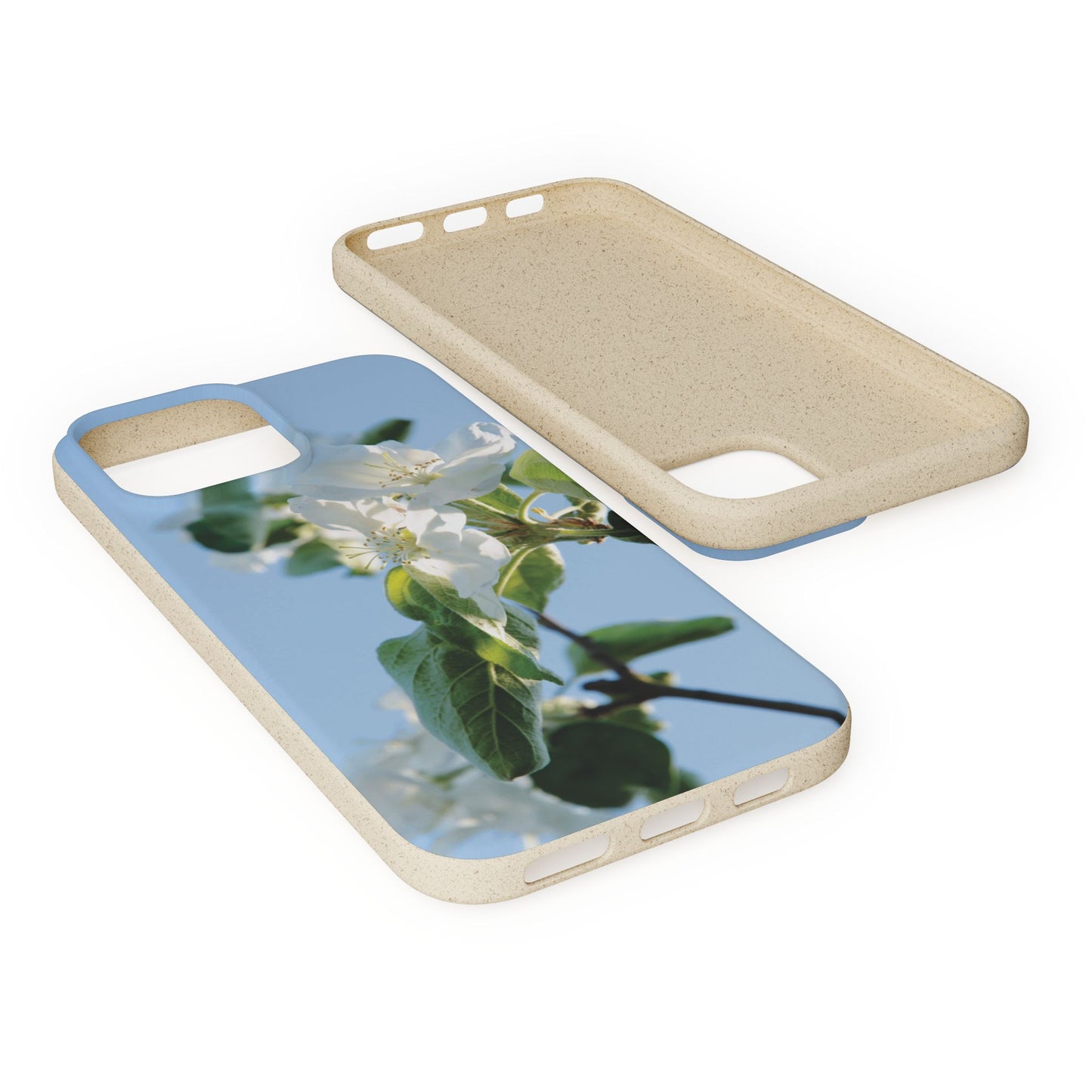 Eco-Friendly Biodegradable Phone Case ‚Apfelblüte‘/,Apple Blossom’ – Photo Design by Sarah Buhl – Magsafe® Compatible