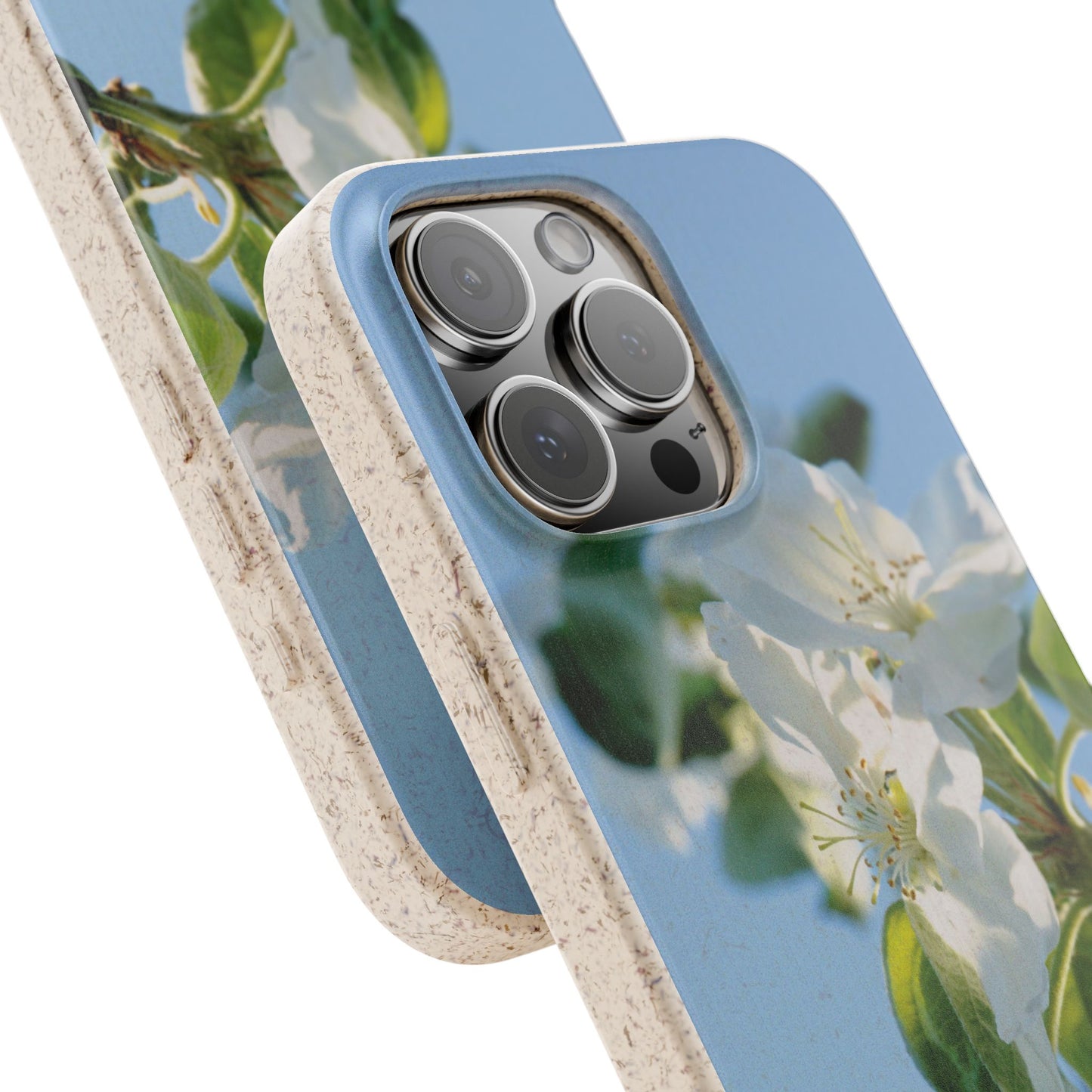 Eco-Friendly Biodegradable Phone Case ‚Apfelblüte‘/,Apple Blossom’ – Photo Design by Sarah Buhl – Magsafe® Compatible