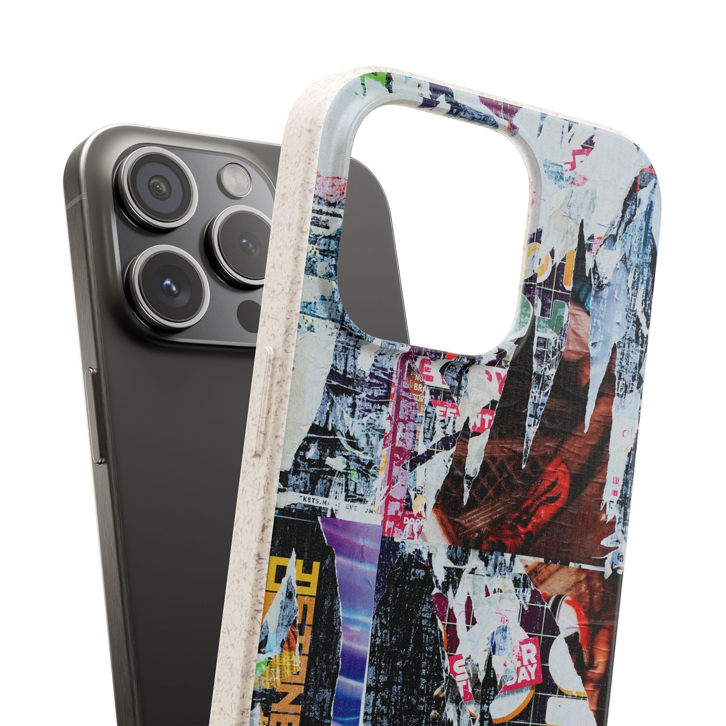 Biodegradable Phone Case - Eco Friendly Artistic Accessory with Photo Design „Berlin Wallpapers 1" by Sarah Buhl - Magsafe® Compatible