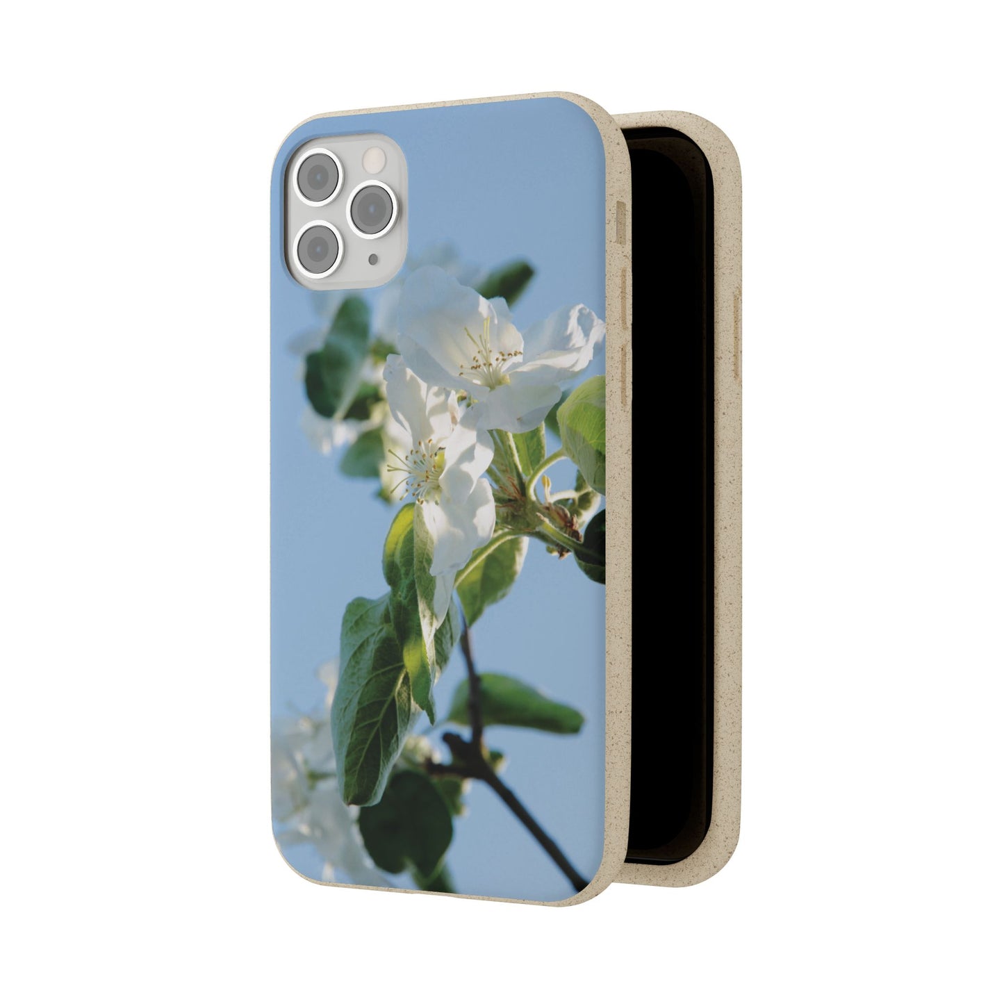 Eco-Friendly Biodegradable Phone Case ‚Apfelblüte‘/,Apple Blossom’ – Photo Design by Sarah Buhl – Magsafe® Compatible