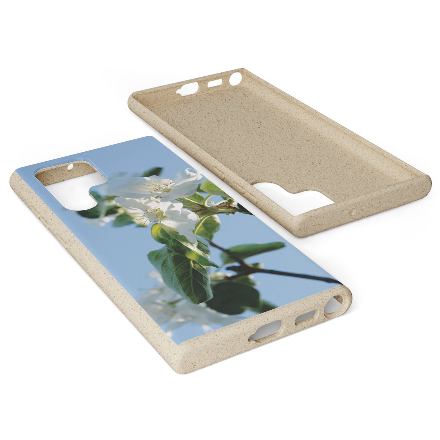 Eco-Friendly Biodegradable Phone Case ‚Apfelblüte‘/,Apple Blossom’ – Photo Design by Sarah Buhl – Magsafe® Compatible