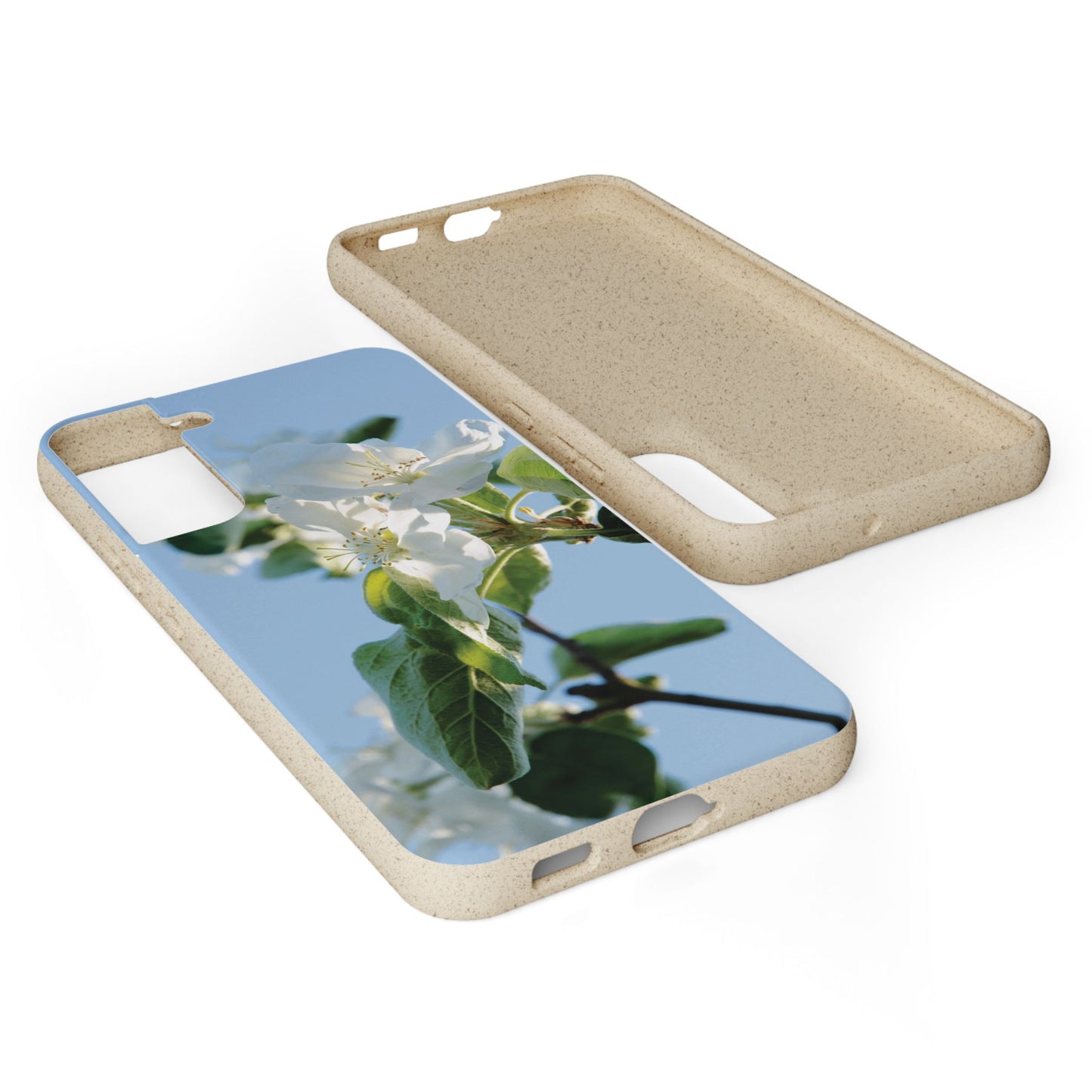 Eco-Friendly Biodegradable Phone Case ‚Apfelblüte‘/,Apple Blossom’ – Photo Design by Sarah Buhl – Magsafe® Compatible