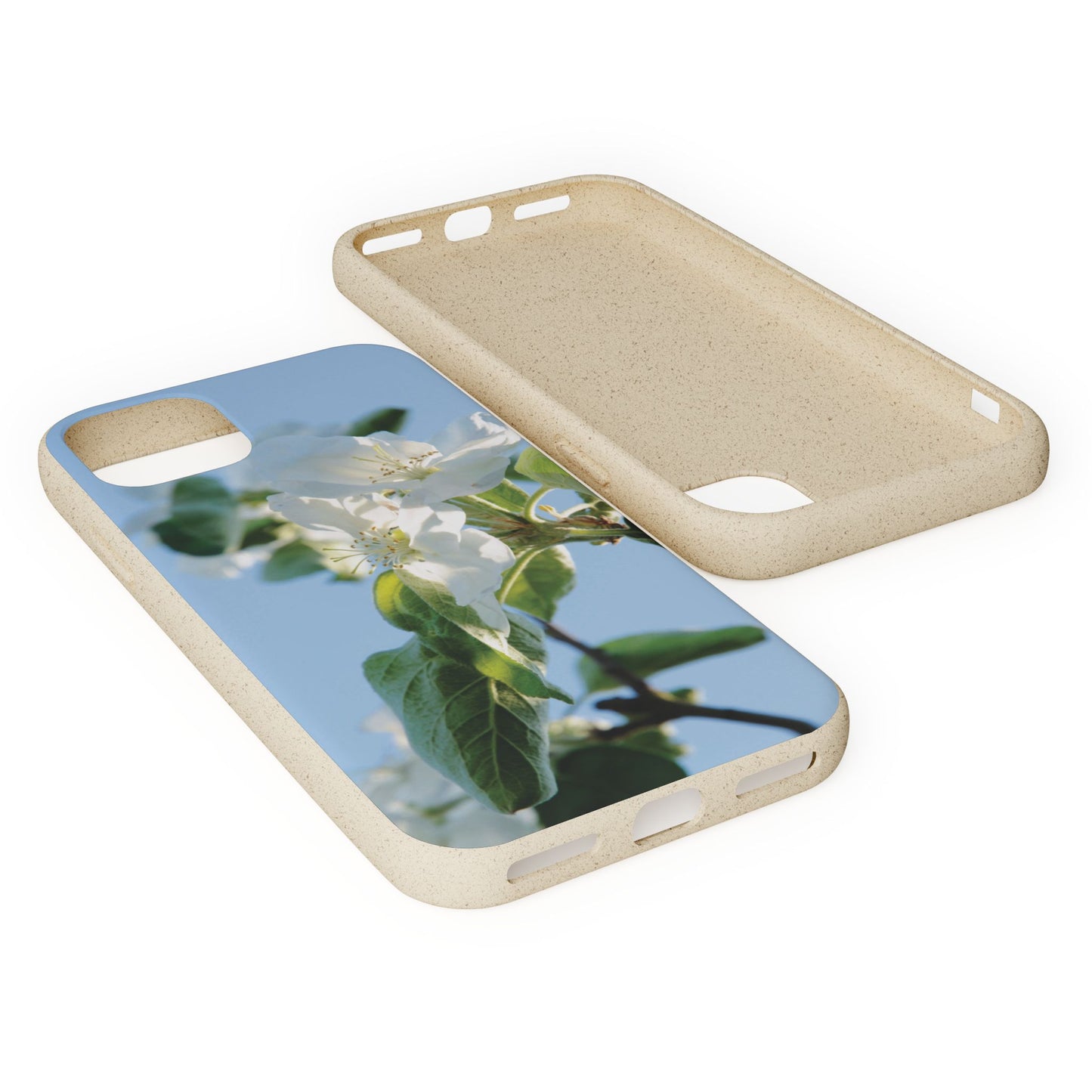 Eco-Friendly Biodegradable Phone Case ‚Apfelblüte‘/,Apple Blossom’ – Photo Design by Sarah Buhl – Magsafe® Compatible