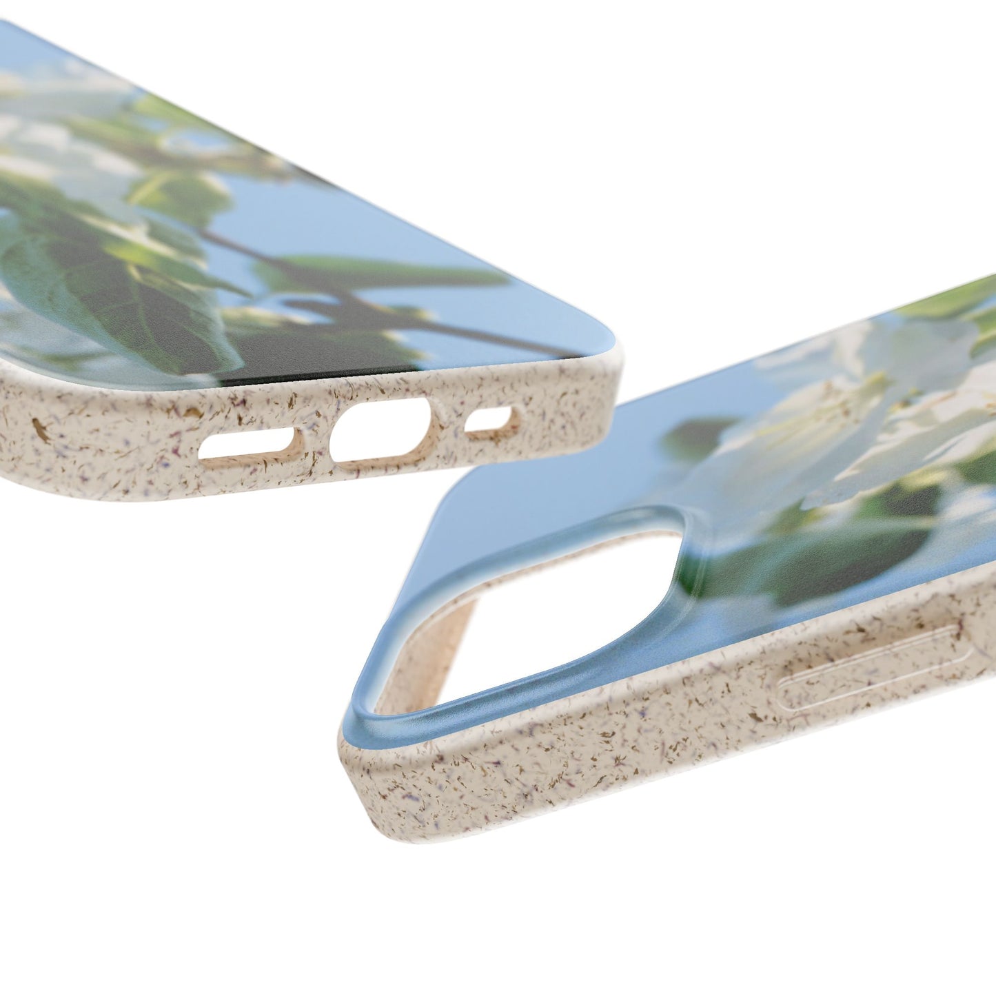 Biodegradable Phone Case „Apfelblüte/Apple Blossom“ – Eco-Friendly Artistic Accessory with Photo Design by Sarah Buhl – Magsafe® Compatible